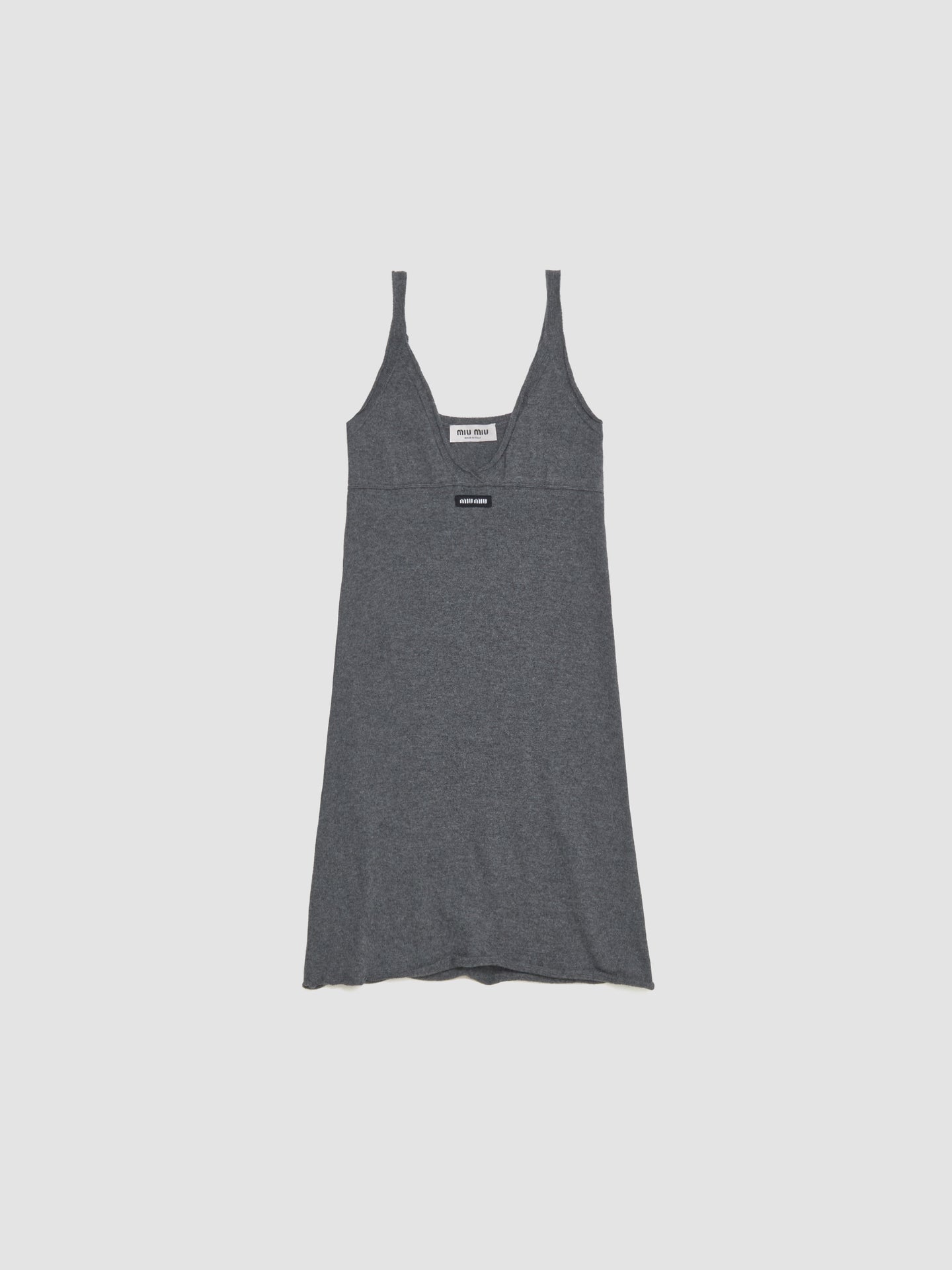 Cashmere Tank Dress in Grey