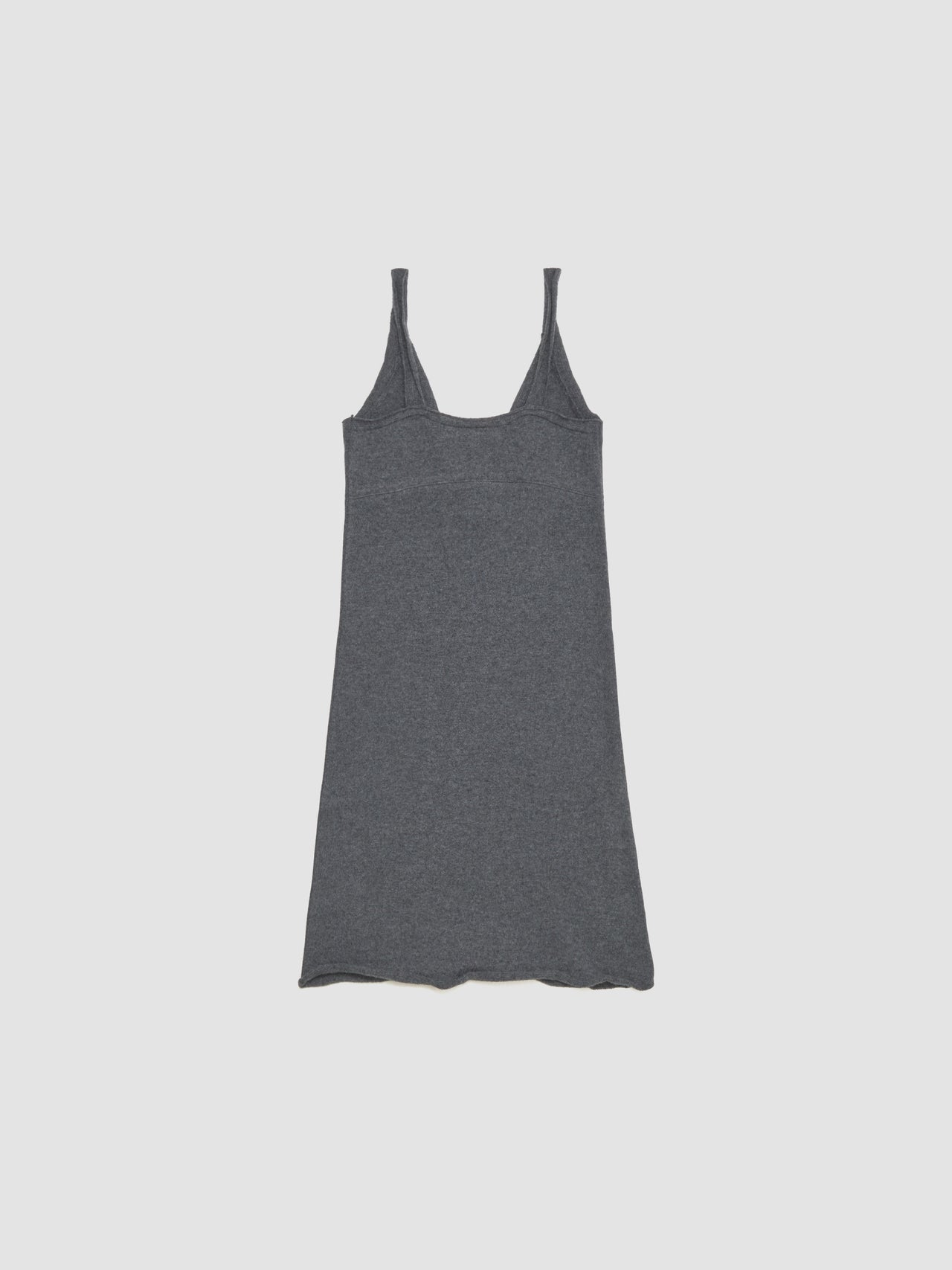 Cashmere Tank Dress in Grey