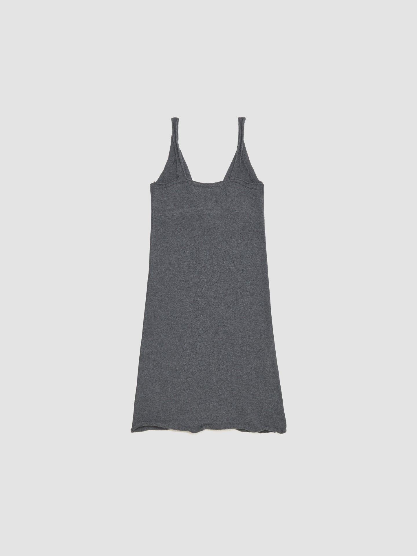 Cashmere Tank Dress in Grey