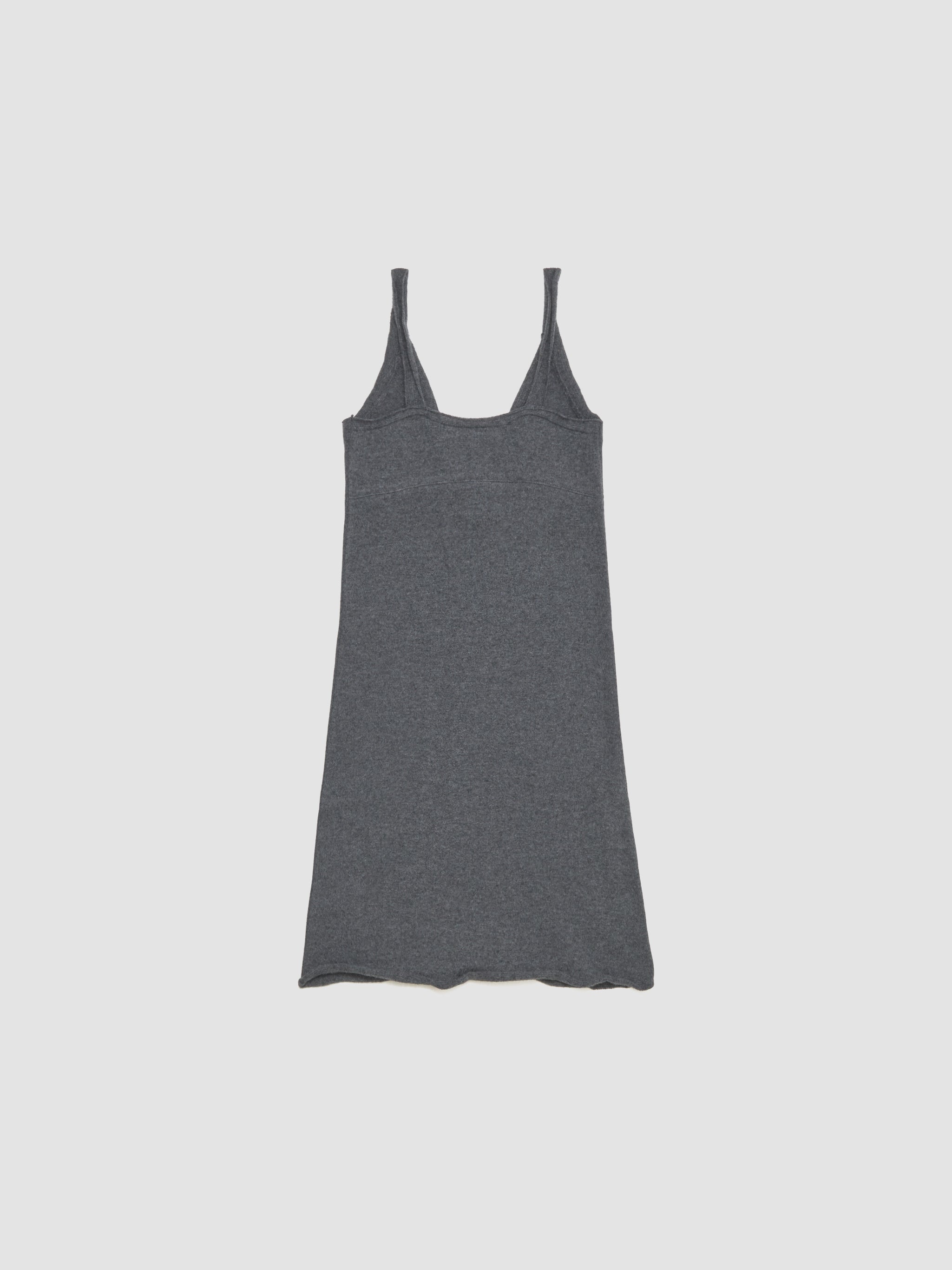 Cashmere Tank Dress in Grey