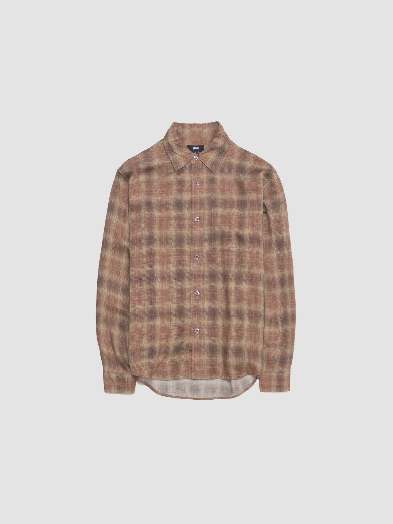Matthew Plaid Shirt in Brick