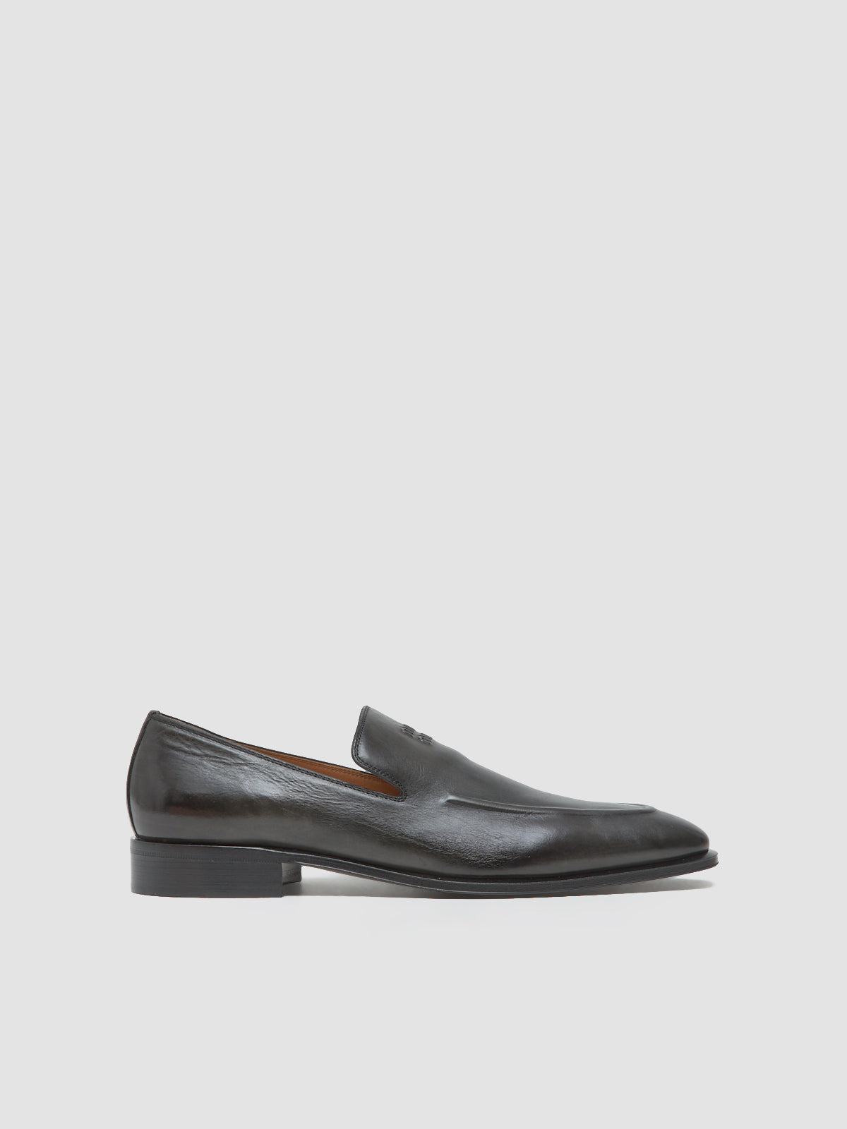 Leather Loafers in Black