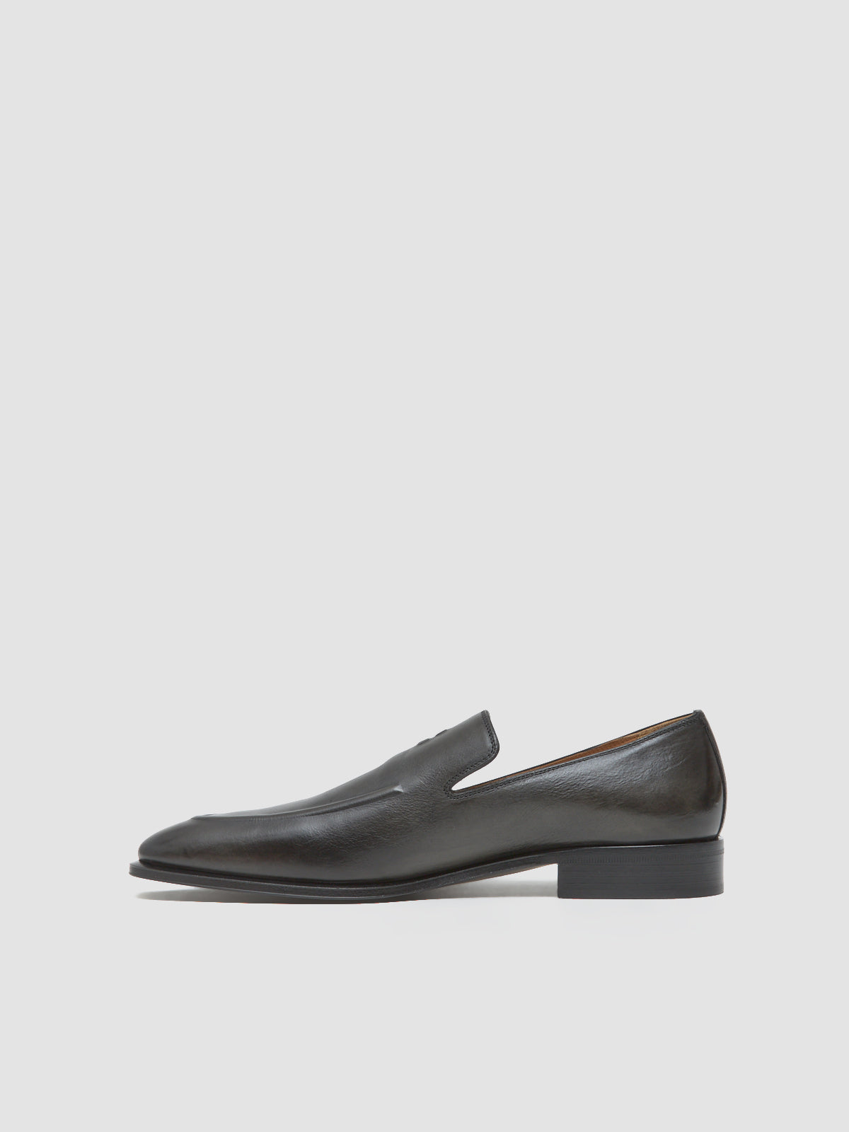 Leather Loafers in Black