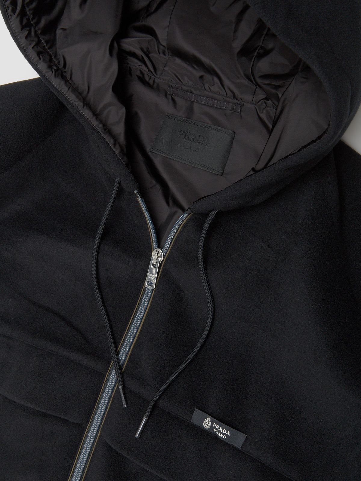 Hooded Blouson in Black