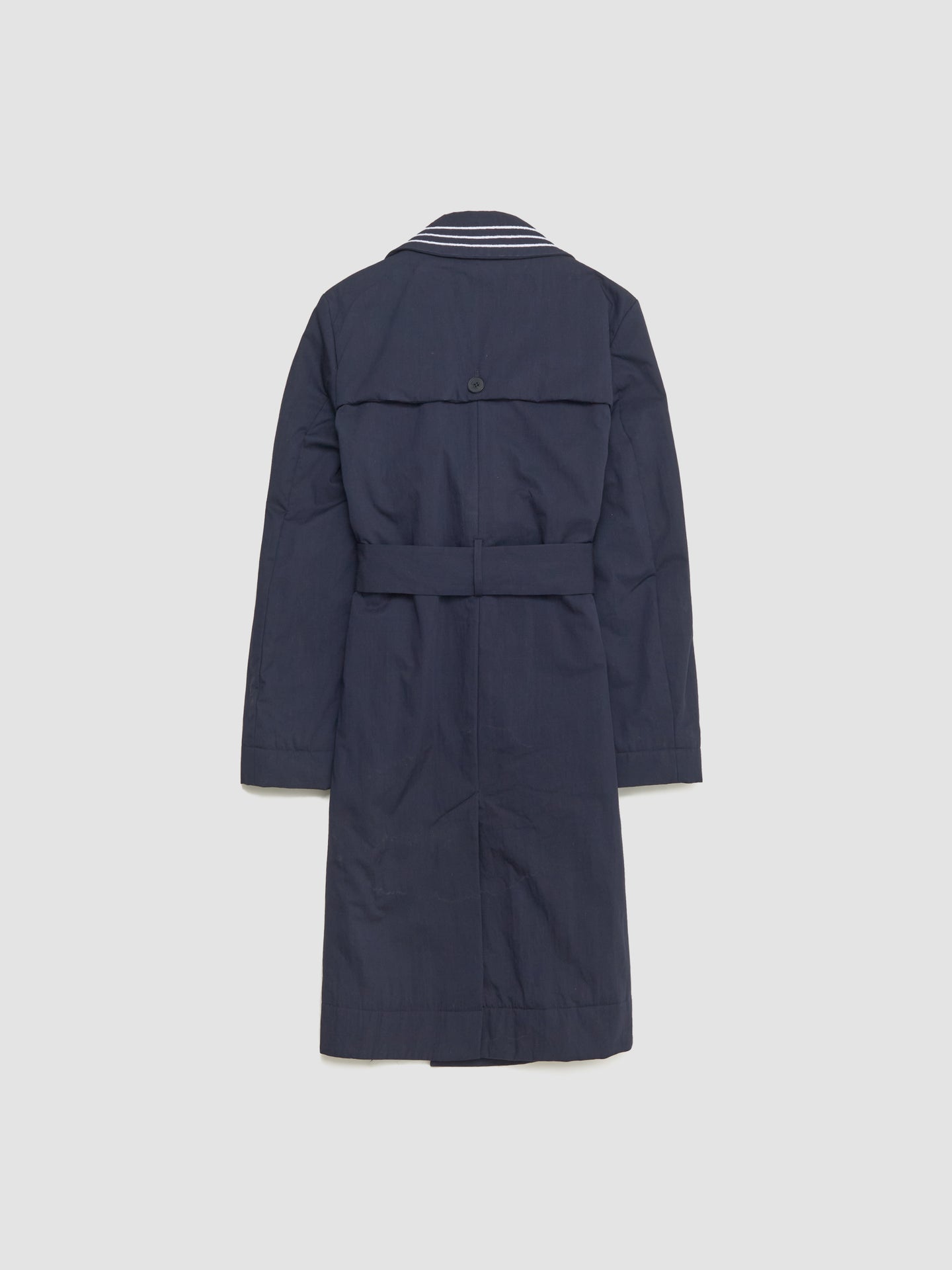Wadded Trench Coat