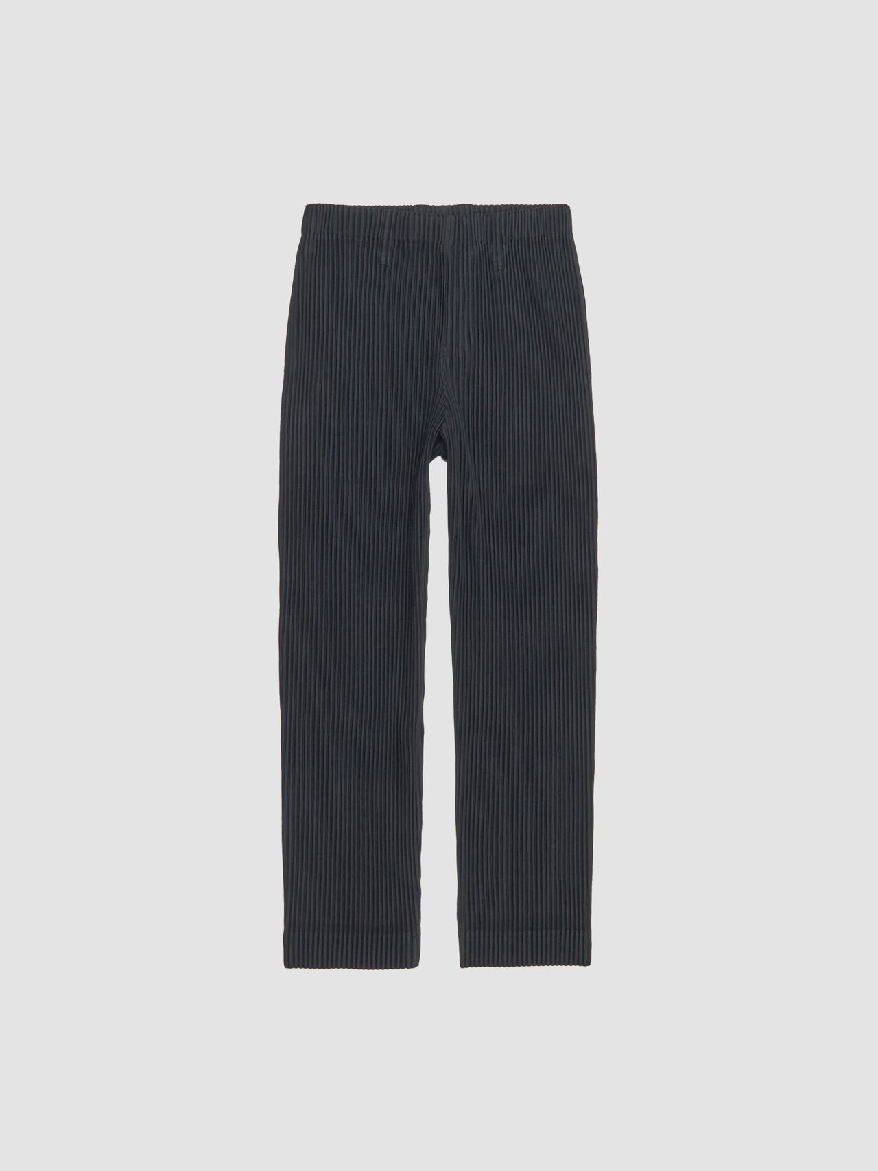 Basic Pleated Trousers in Black