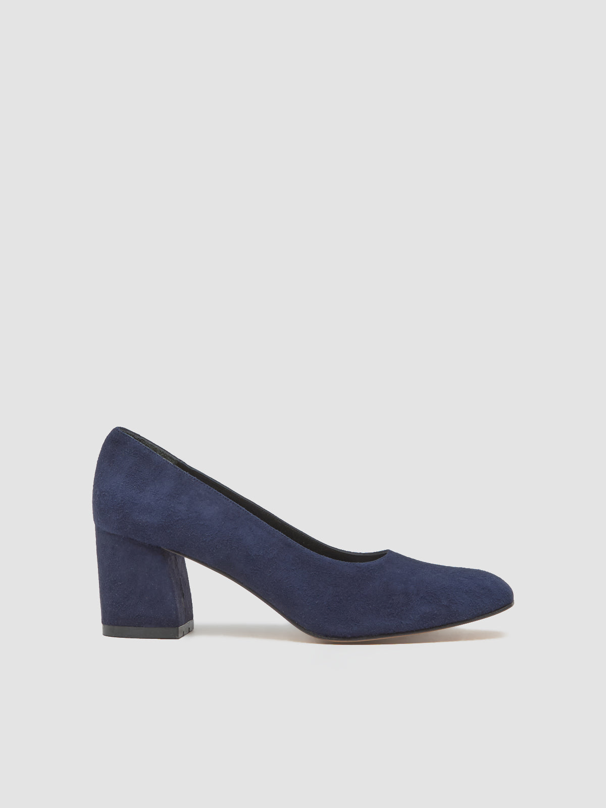 Maryam Pump in Navy Suede