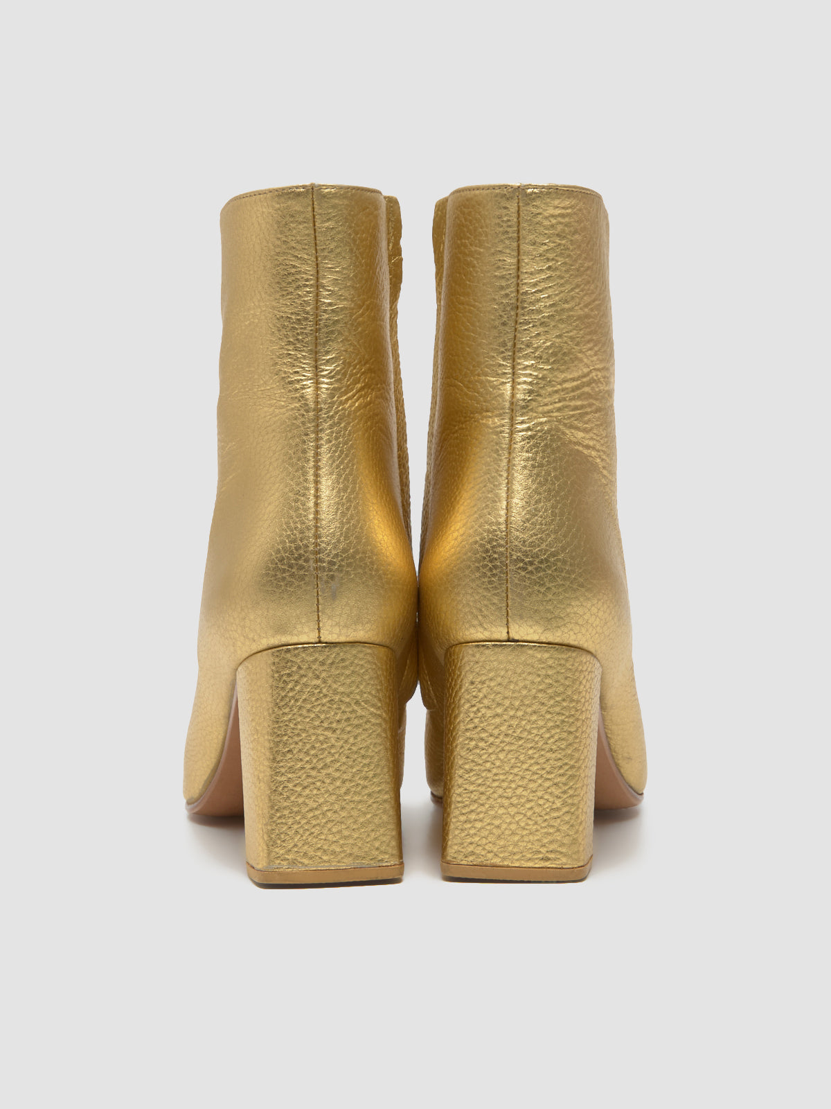 Agnes Boot in Gold Texture Metallic