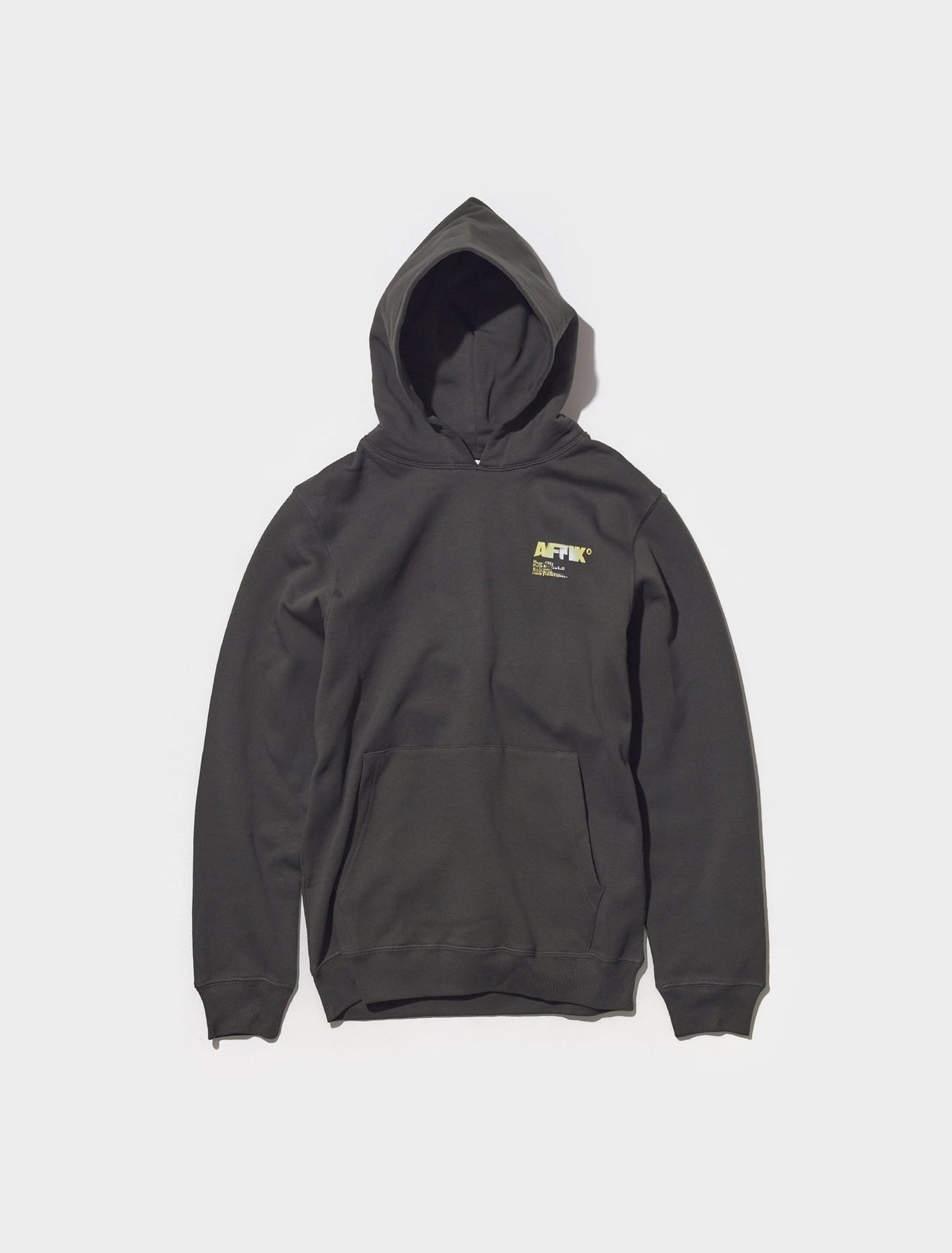 A.I. Standardised Logo Hoodie in Rosin Green