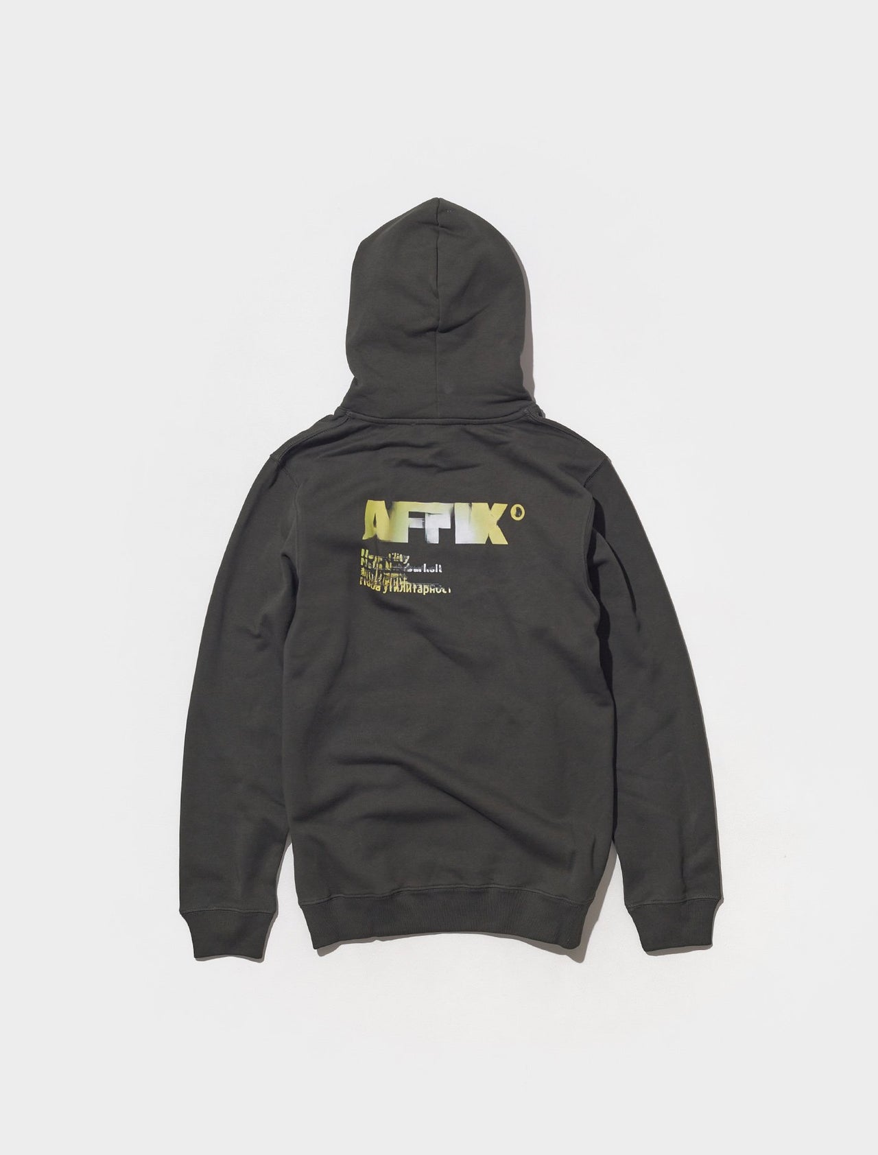 A.I. Standardised Logo Hoodie in Rosin Green