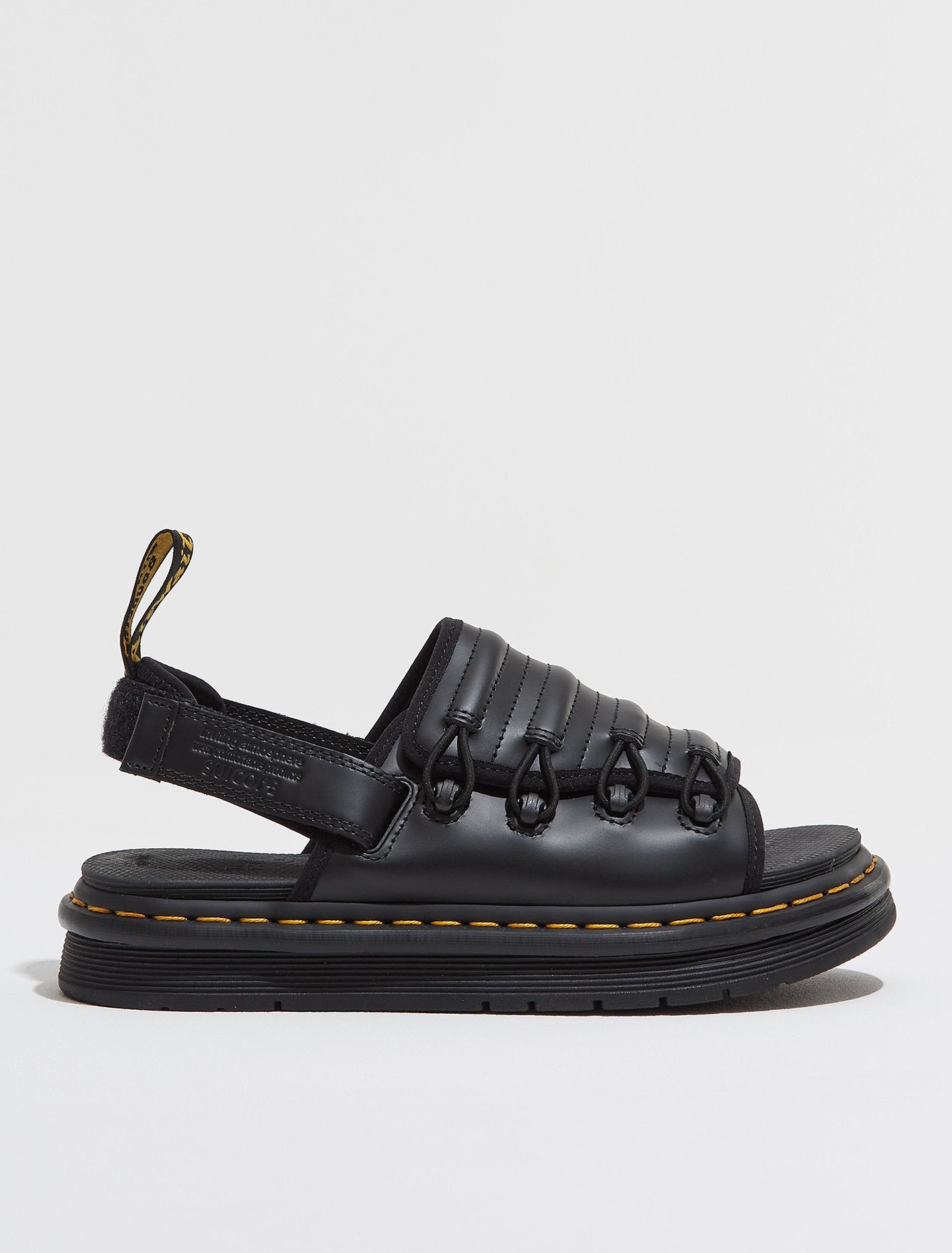 x Suicoke DM Mura in Black Smooth and Neoprene