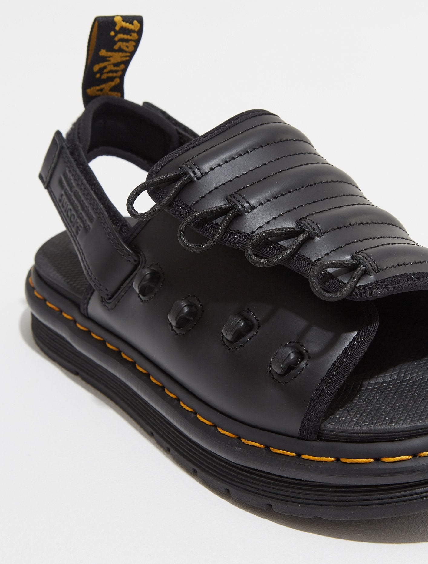 x Suicoke DM Mura in Black Smooth and Neoprene