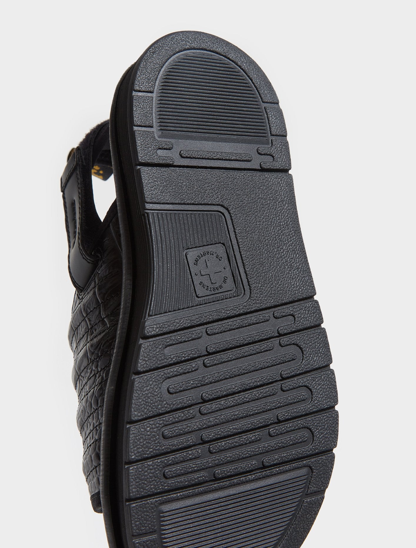 x Suicoke DM Mura in Black New Vibrance Croco