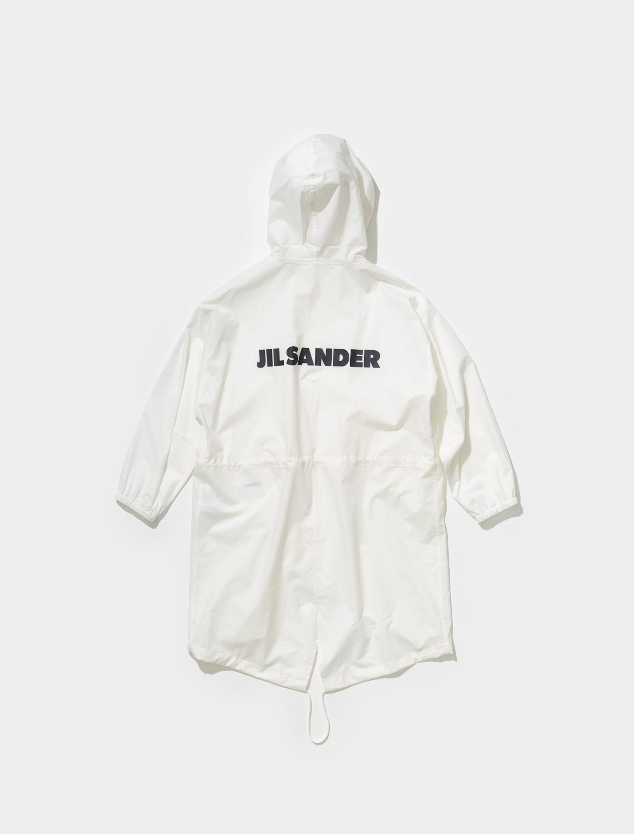 Logo Raincoat in Natural