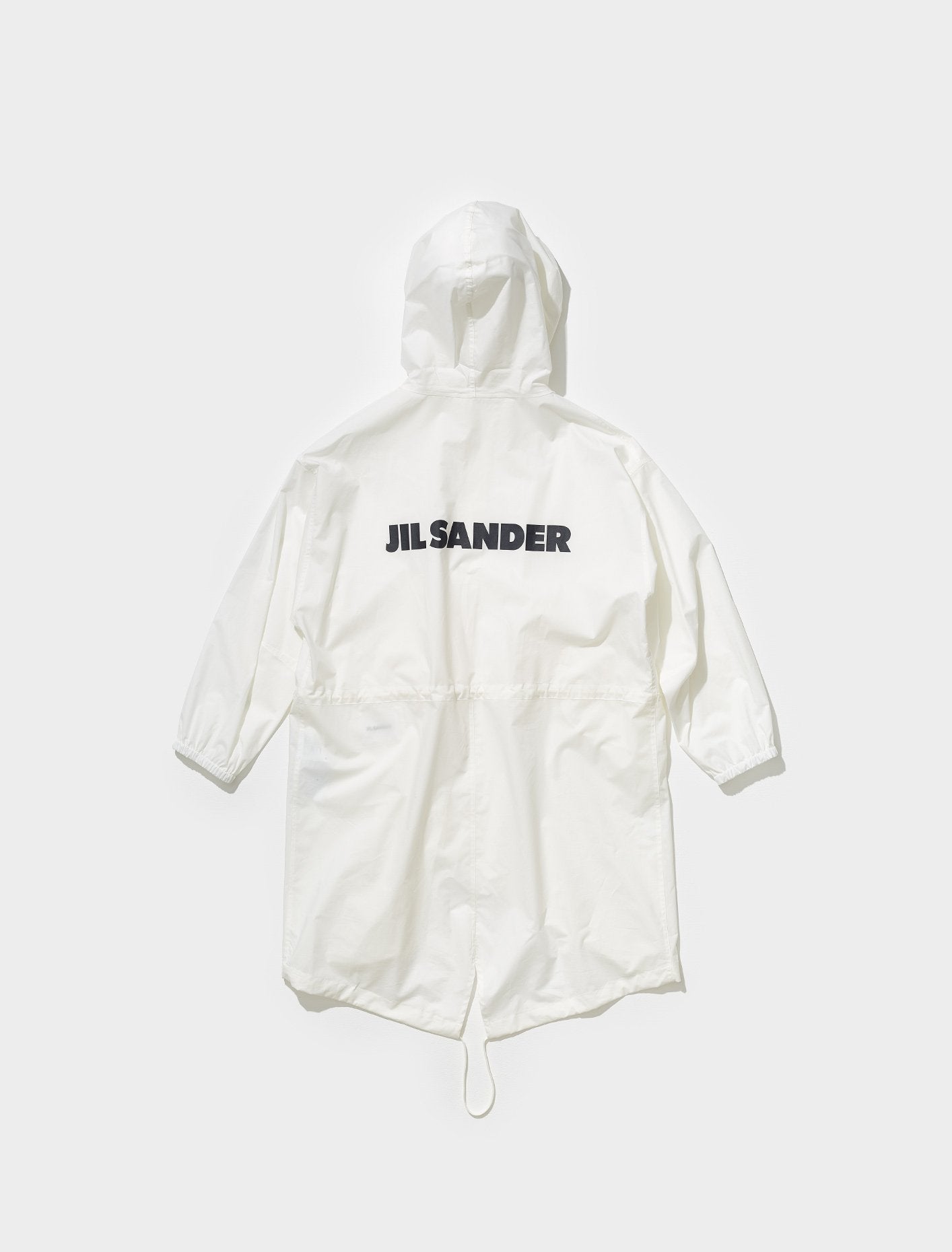 Logo Raincoat in Natural