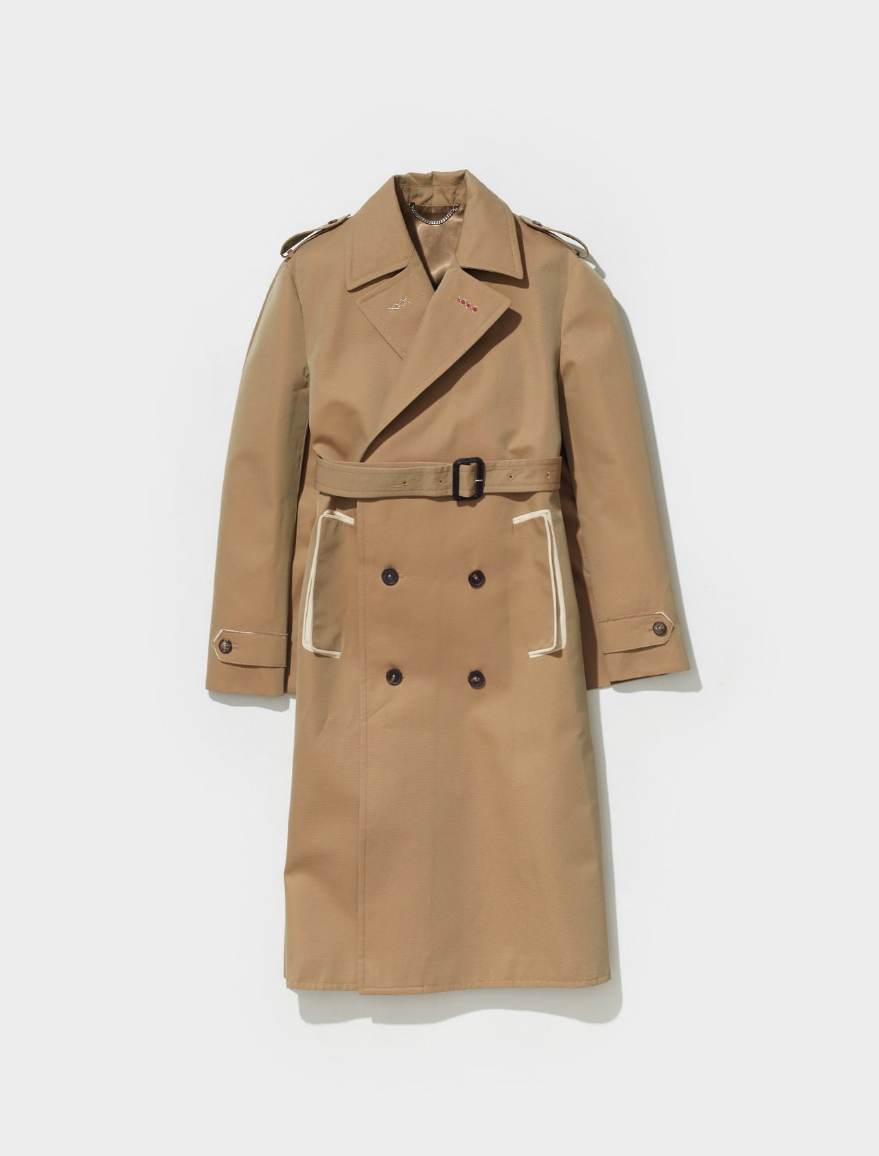 Trench Cape in Camel