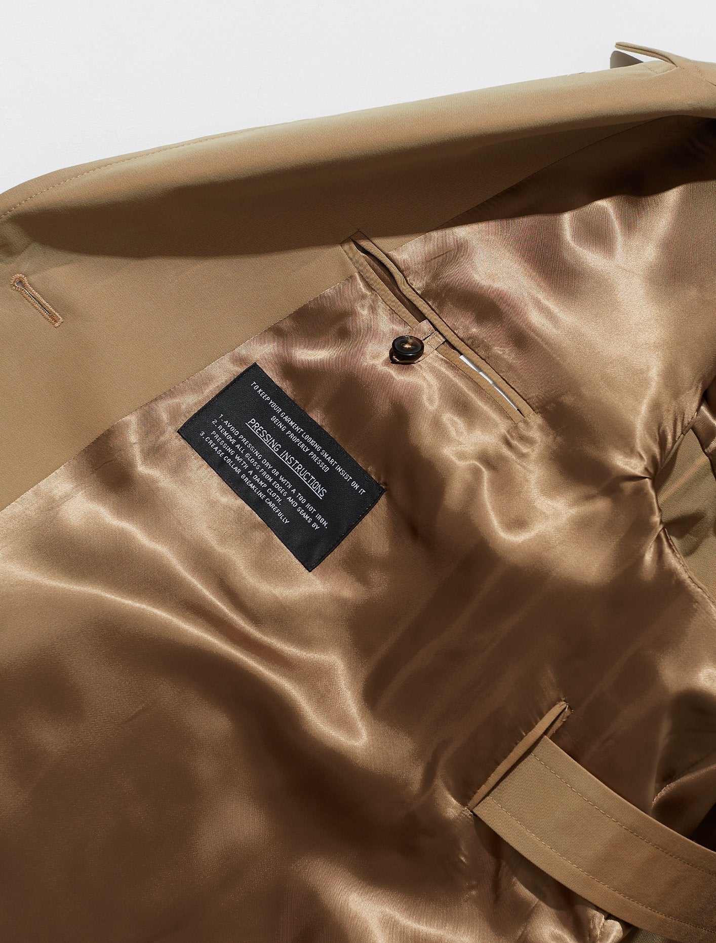 Trench Cape in Camel