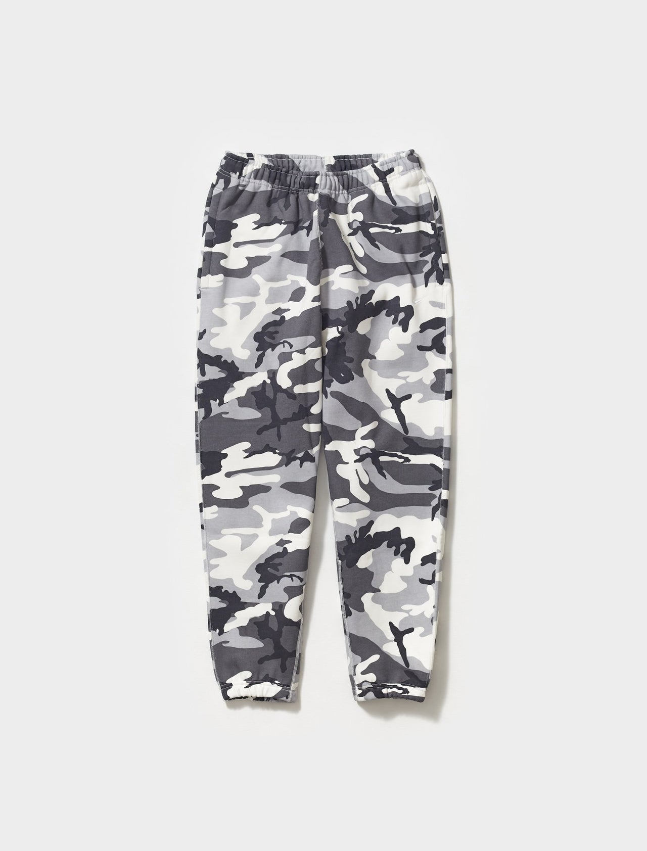 NRG Solo Swoosh Fleece Sweatpants in Grey Camo