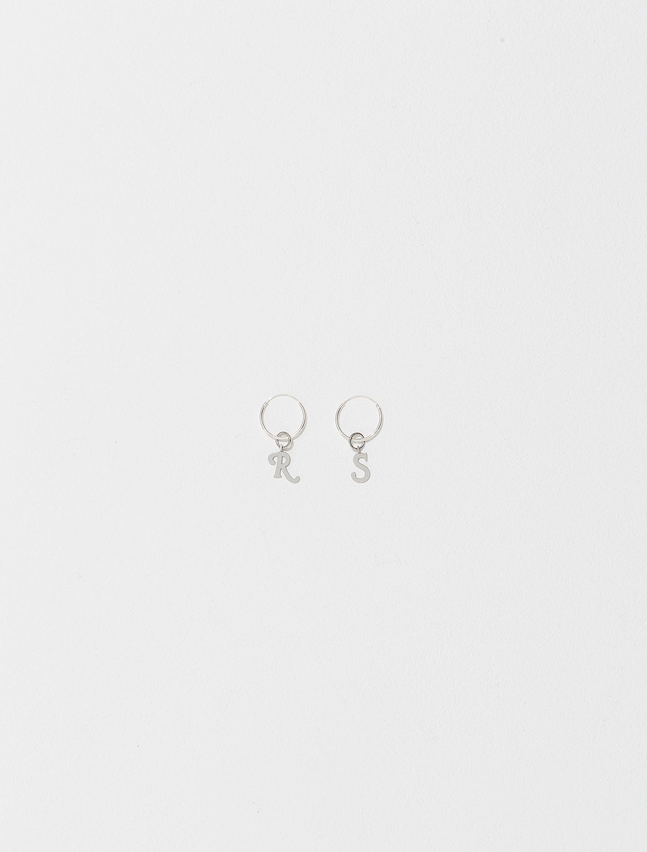 R & S Earring Set in Silver