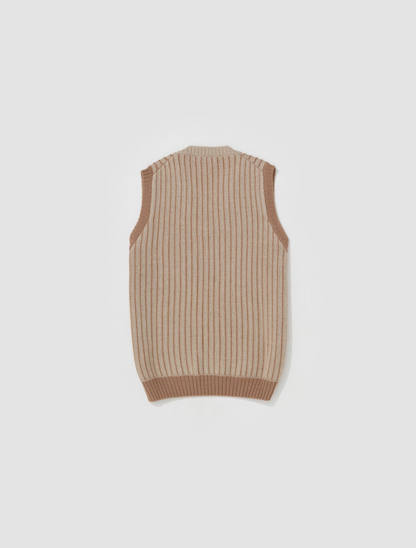 Vest 1.0 in Ecru & Light Beige