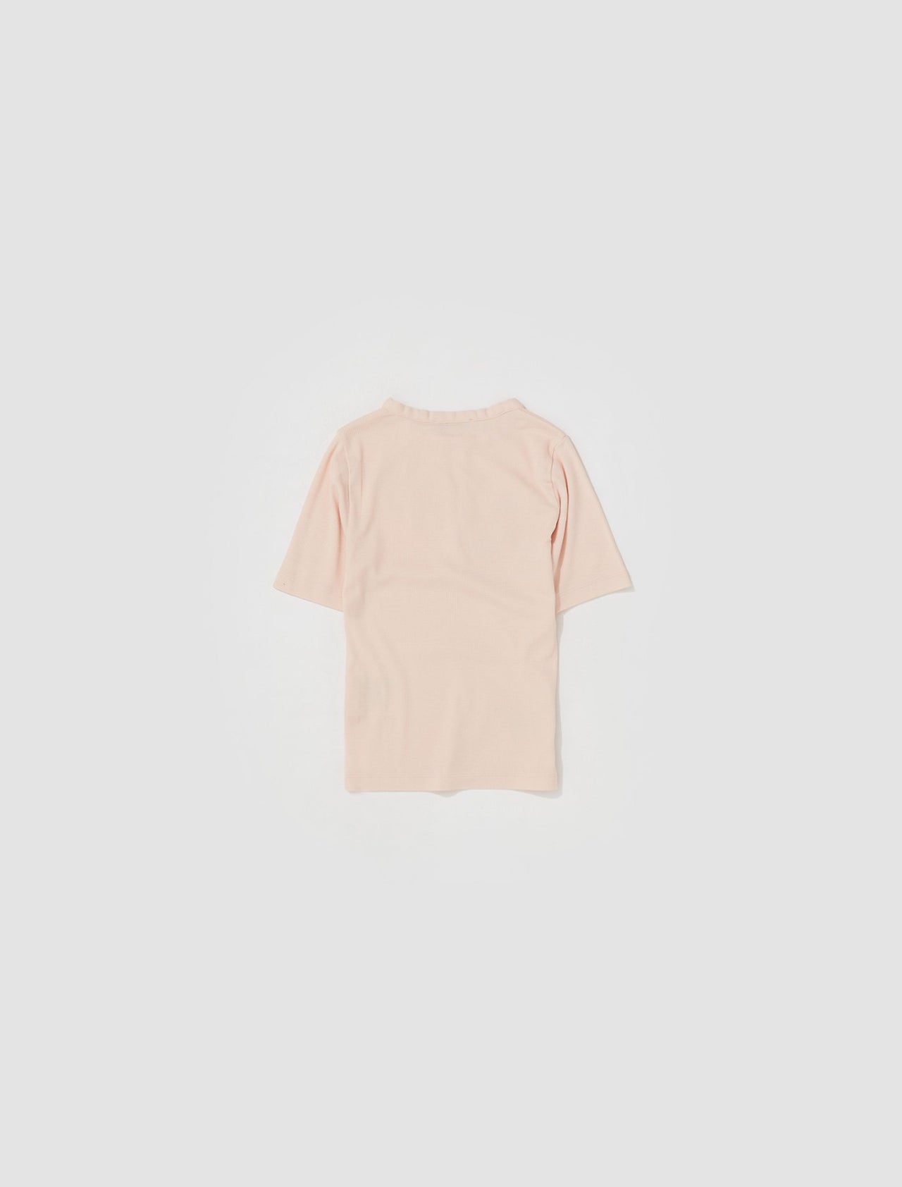 Shrunken Tee in Pale Orange