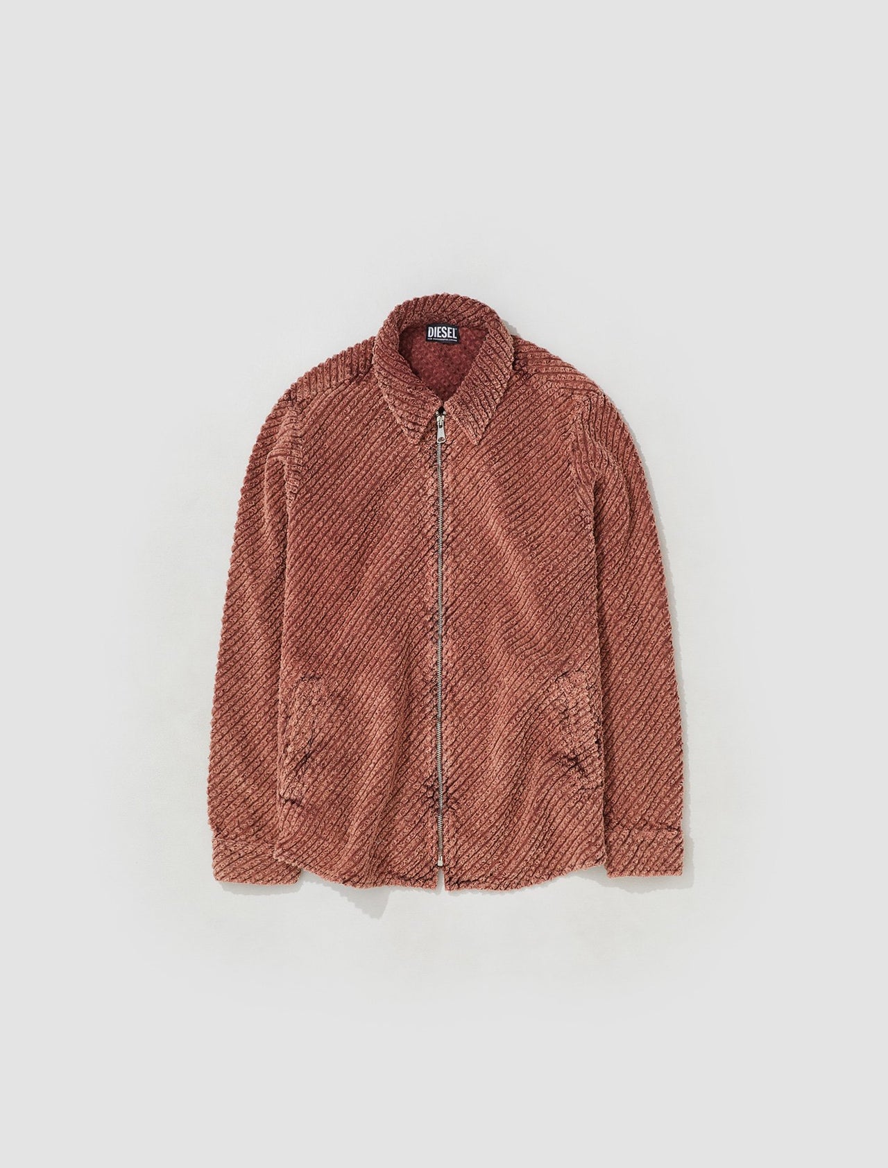 Darasy Bowl Jacket in Washed Red