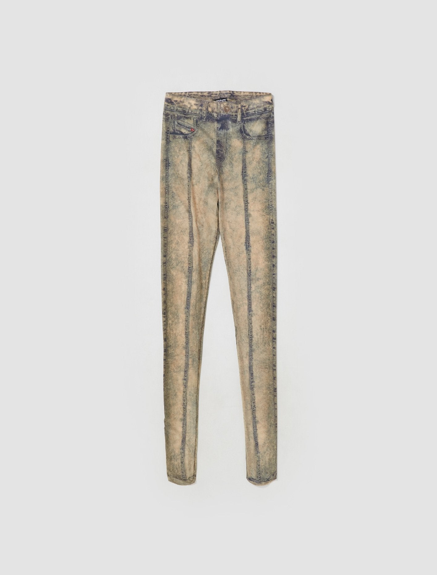 Koll Trousers in Washed Yellow