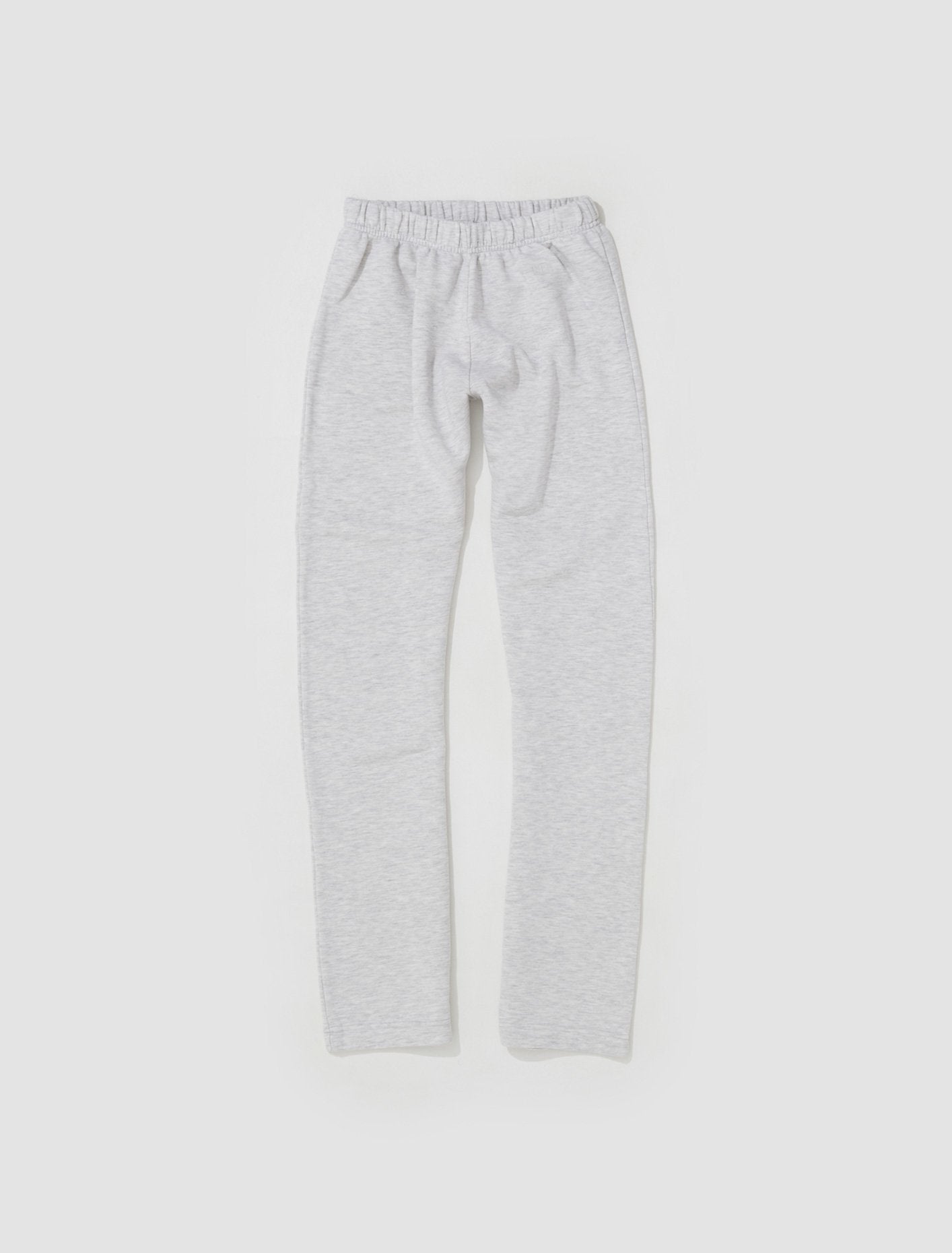 Fleece Sweatpants in Grey Melange