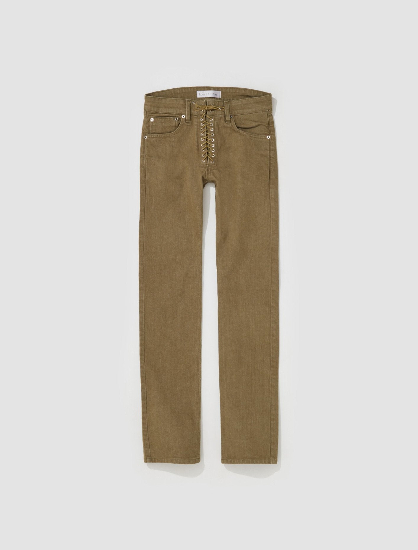 Denim Jeans in Khaki