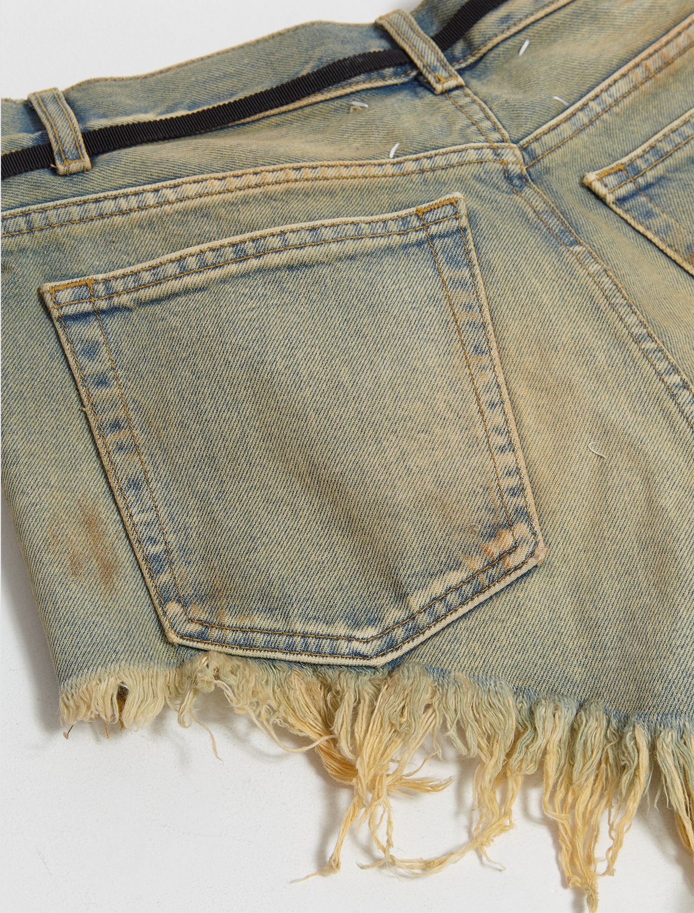 Denim Cut-Off Shorts in Dirty Wash