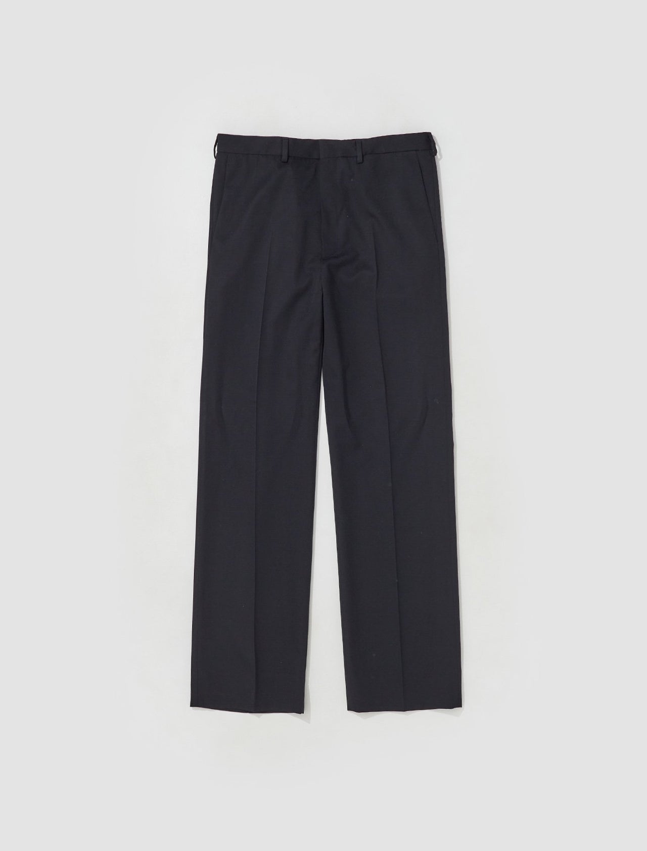 Flowing Wool Trousers in Black