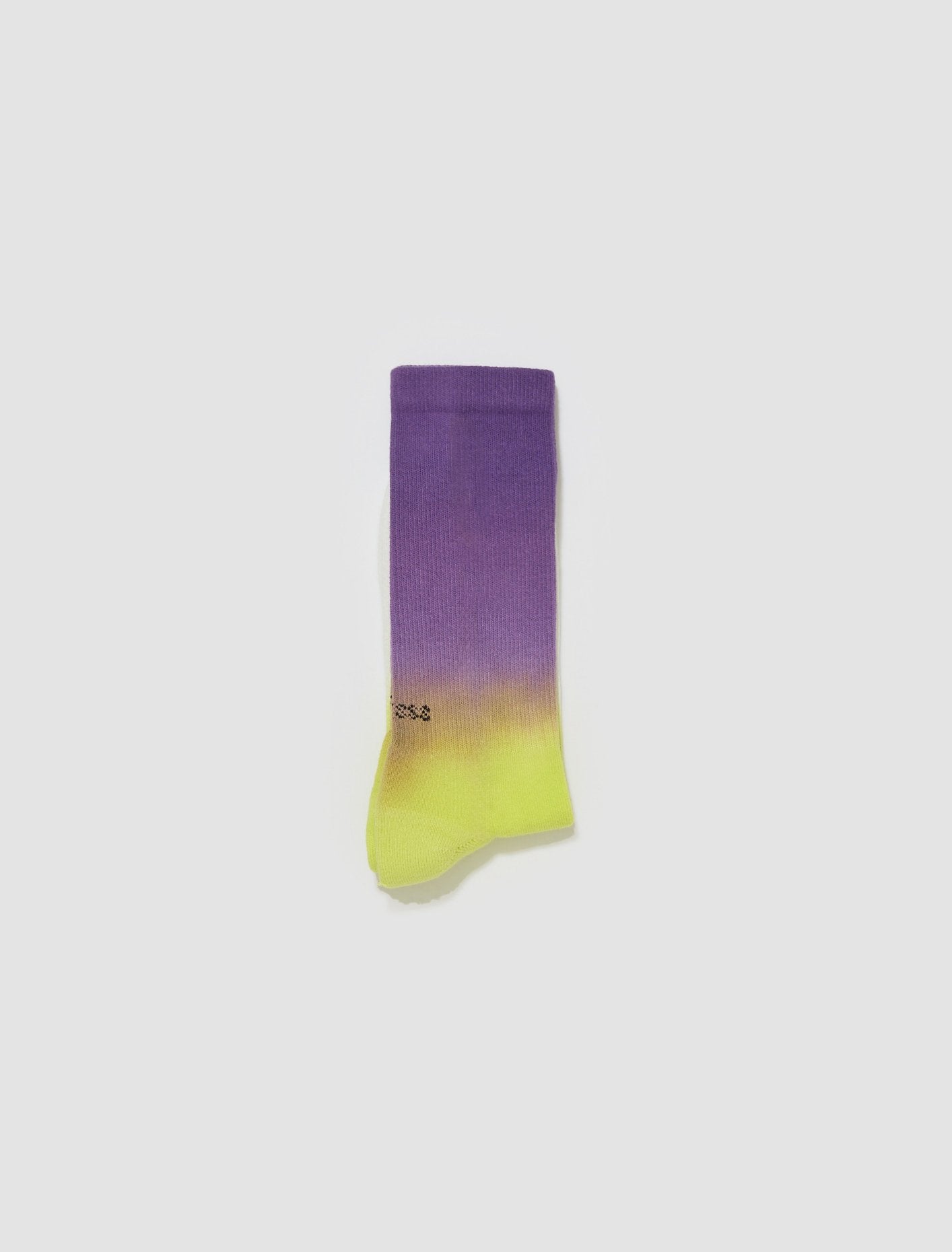 Tiger Tracks Socks in Yellow & Purple