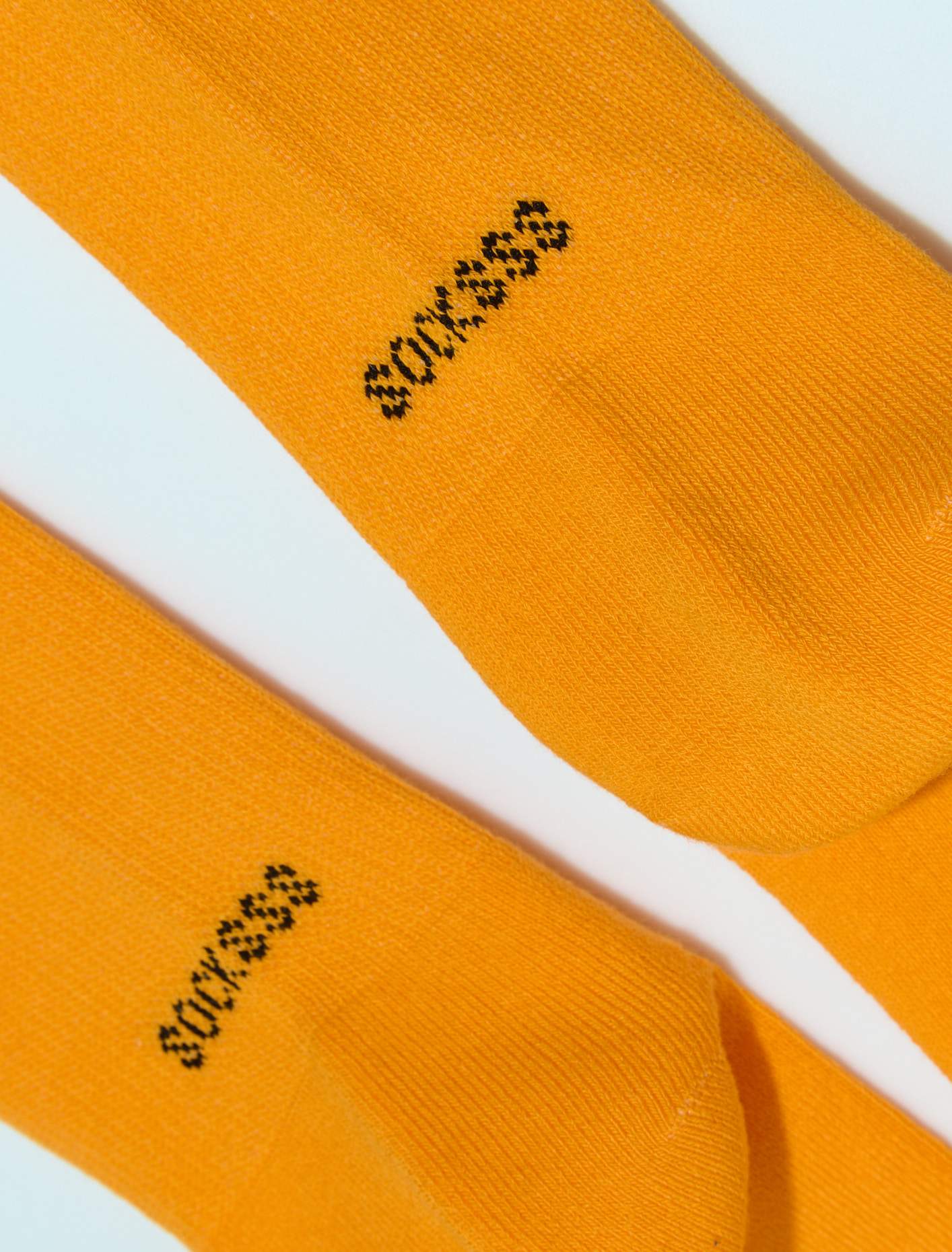 Paradise Socks in Bright Orange