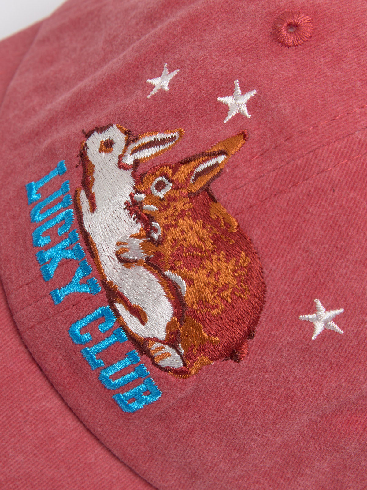 Race to the Finish Cap in Off Red