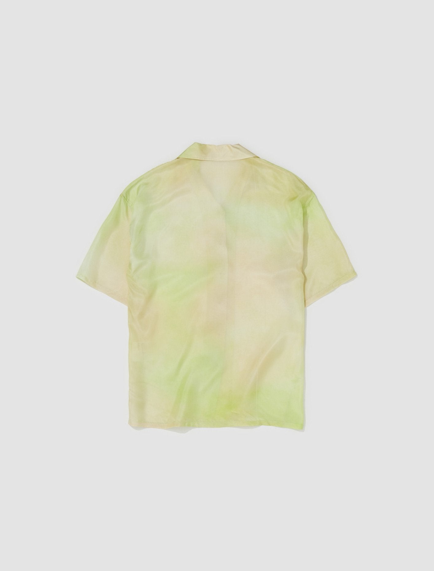 Short Sleeve Shirt in Lime Green