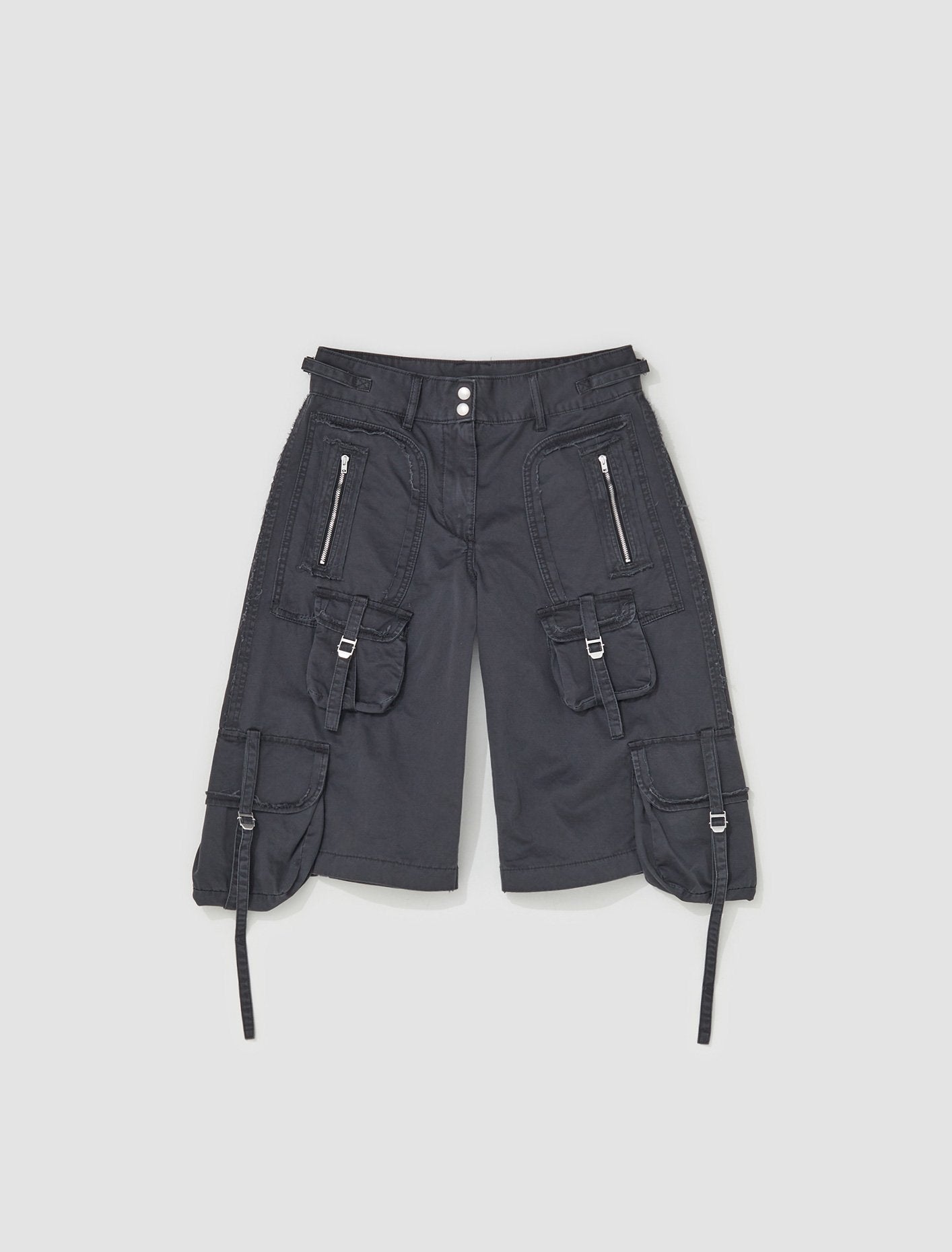 Cargo Shorts in Charcoal Grey