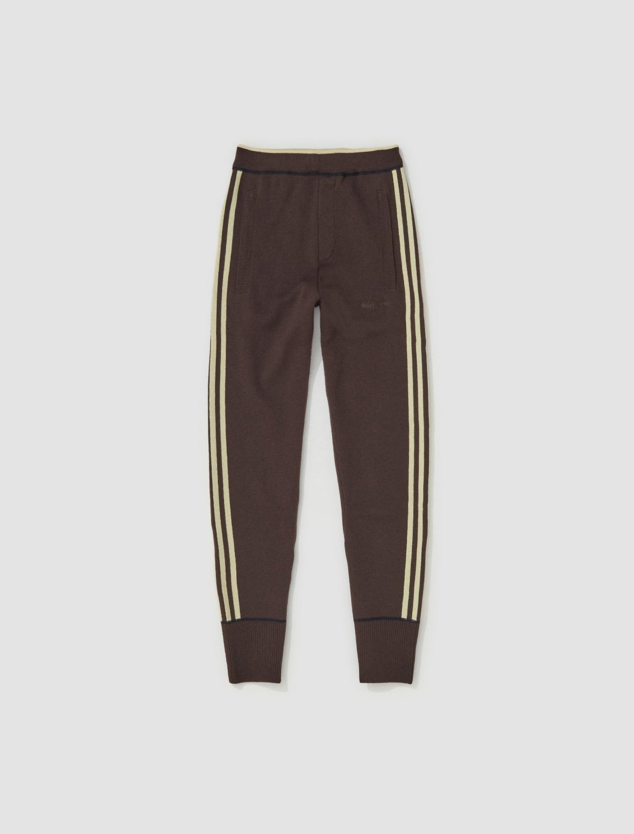 x Wales Bonner Knit Pants in Brown