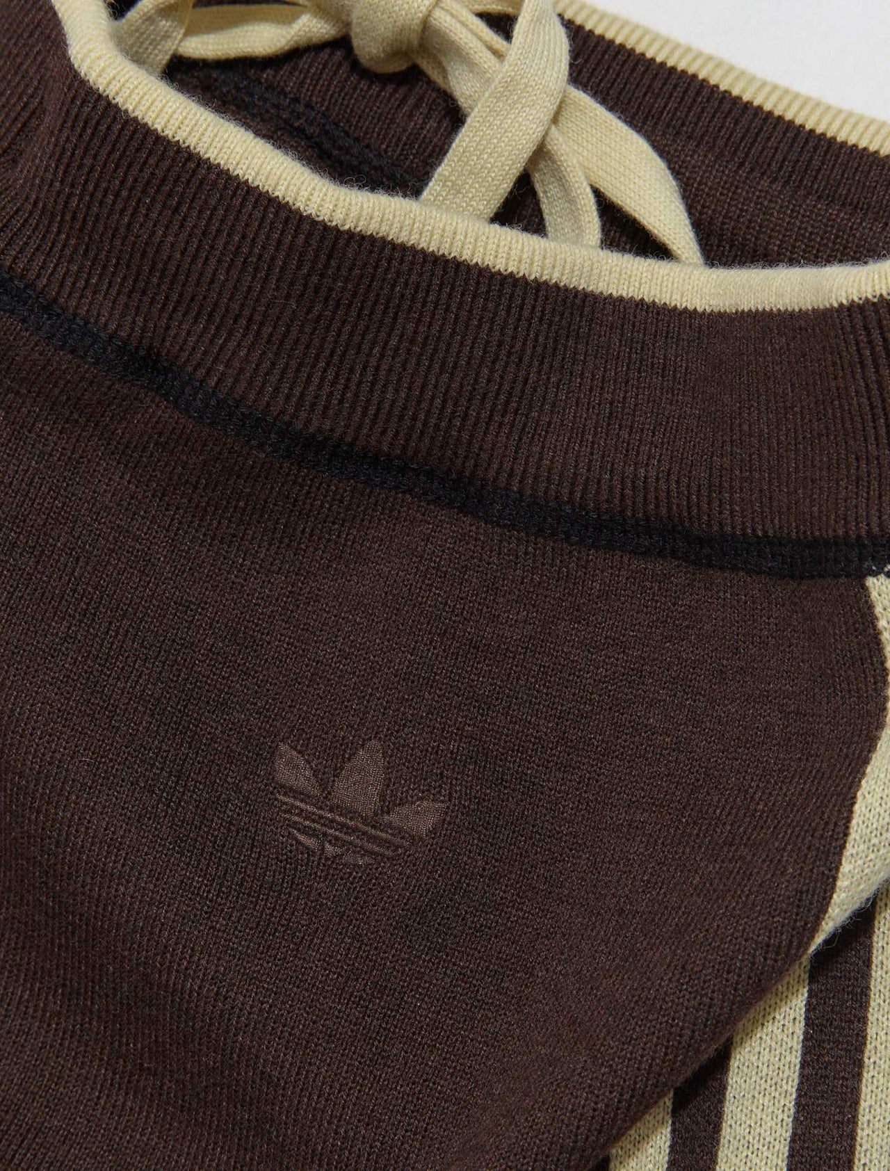 x Wales Bonner Knit Pants in Brown