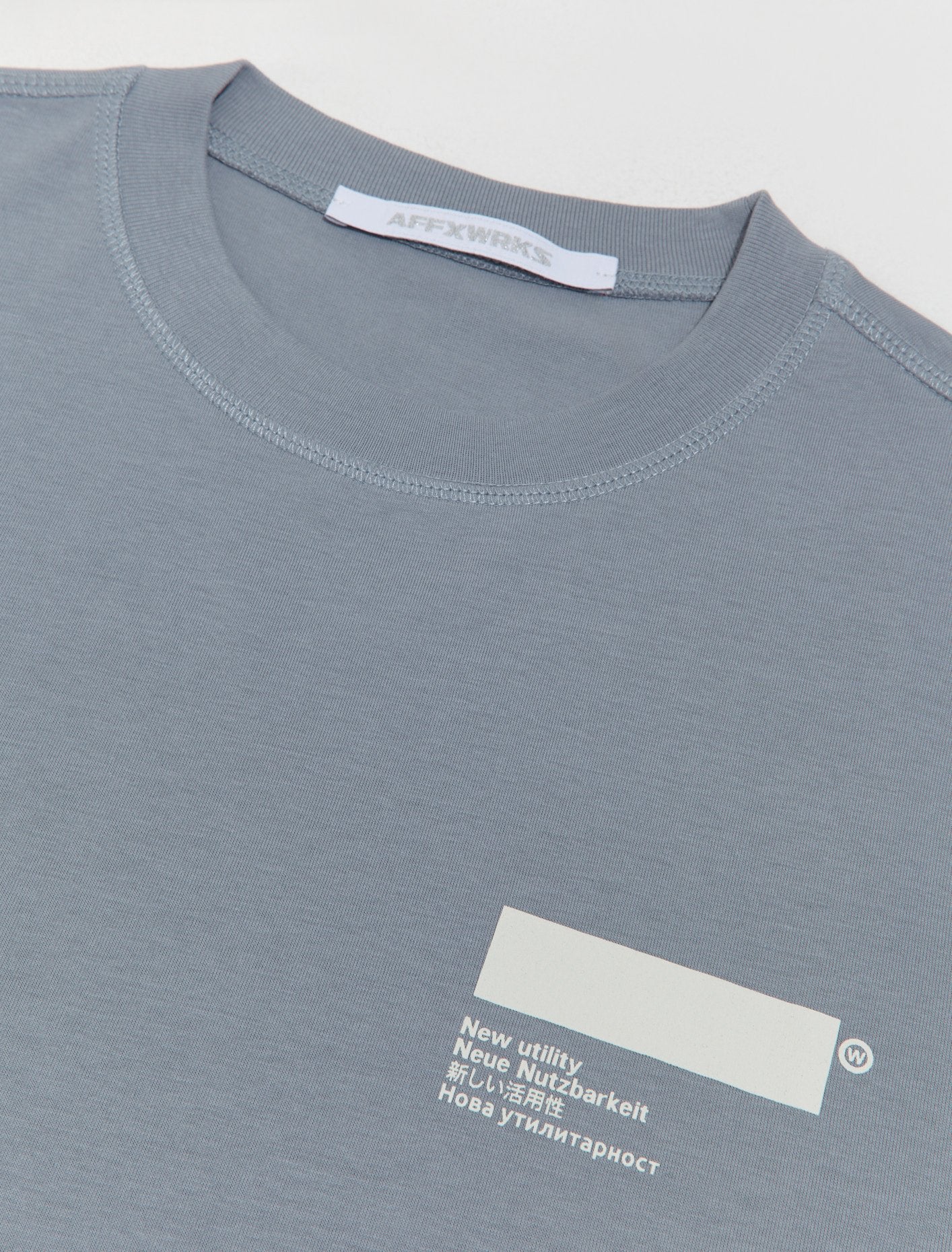 Standardised T-Shirt in Alloy Grey