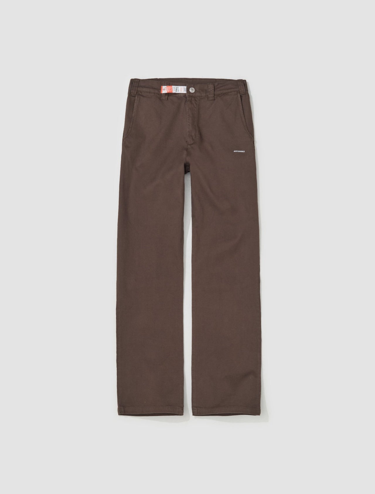 WRKS Pants in Washed Brown