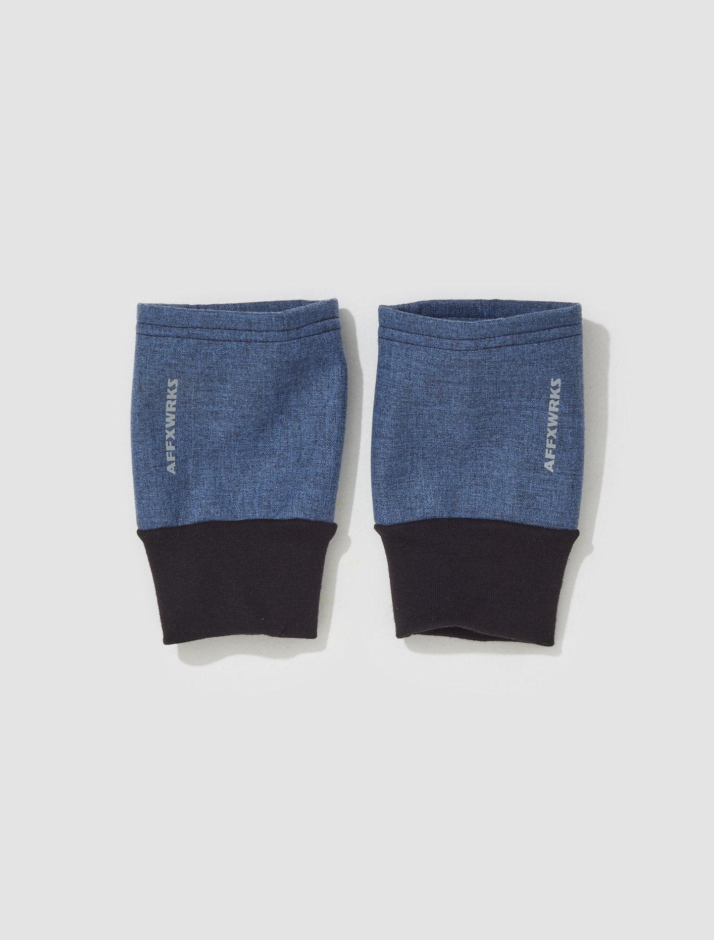 Hand Warmers in Peppered Blue