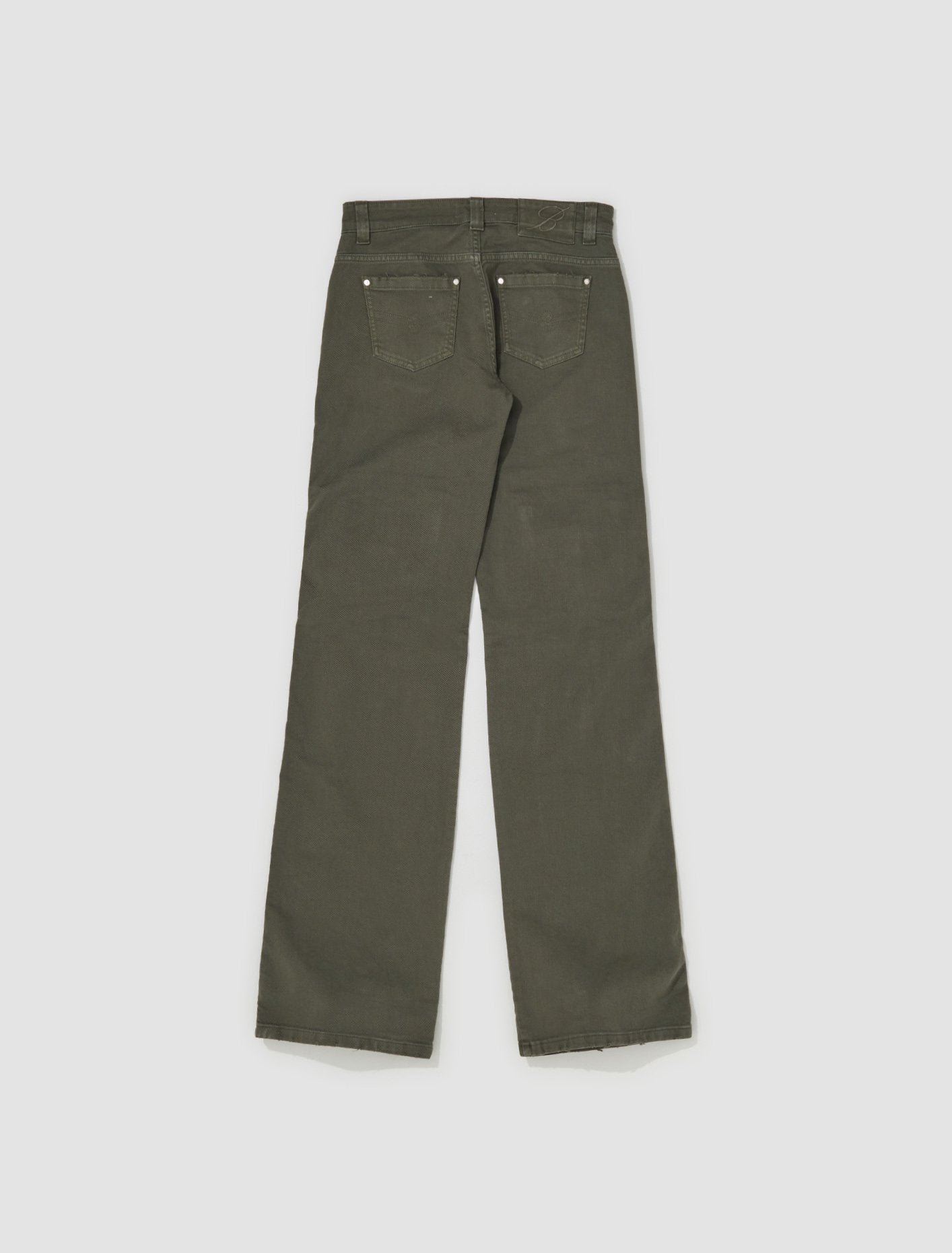 Cargo Jeans in Dark Olive