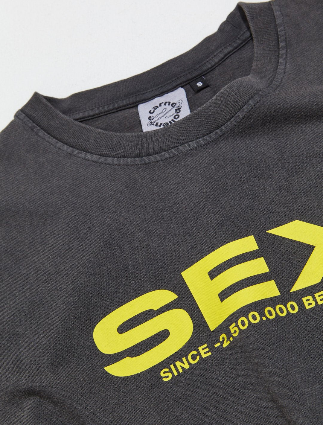 Sex'' T-Shirt in Washed Black