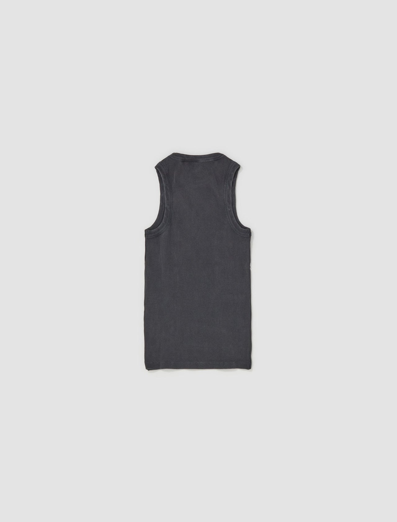 Dogmination Tank Top in Washed Black