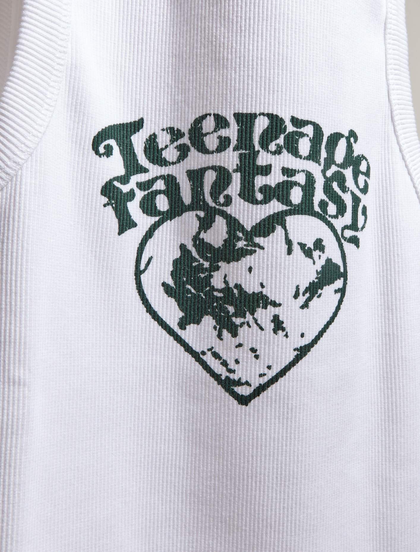 Teenage Fantasy Tank Top in White