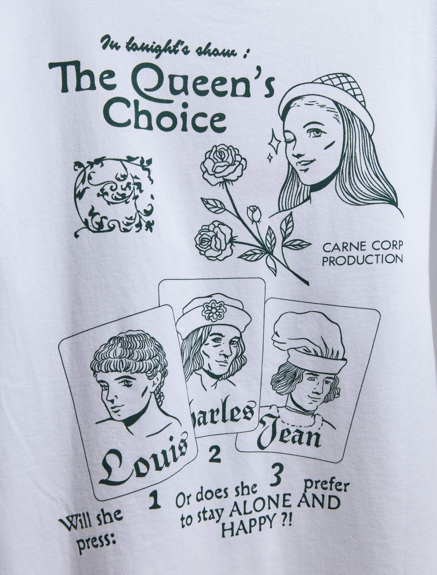 The Queen's Choice T-Shirt in White