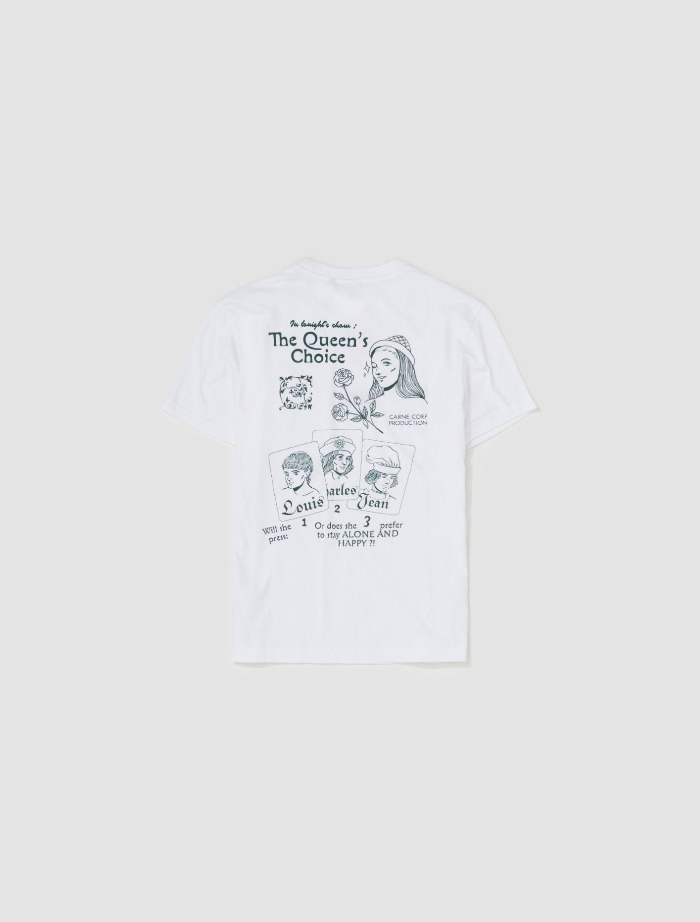 The Queen's Choice T-Shirt in White