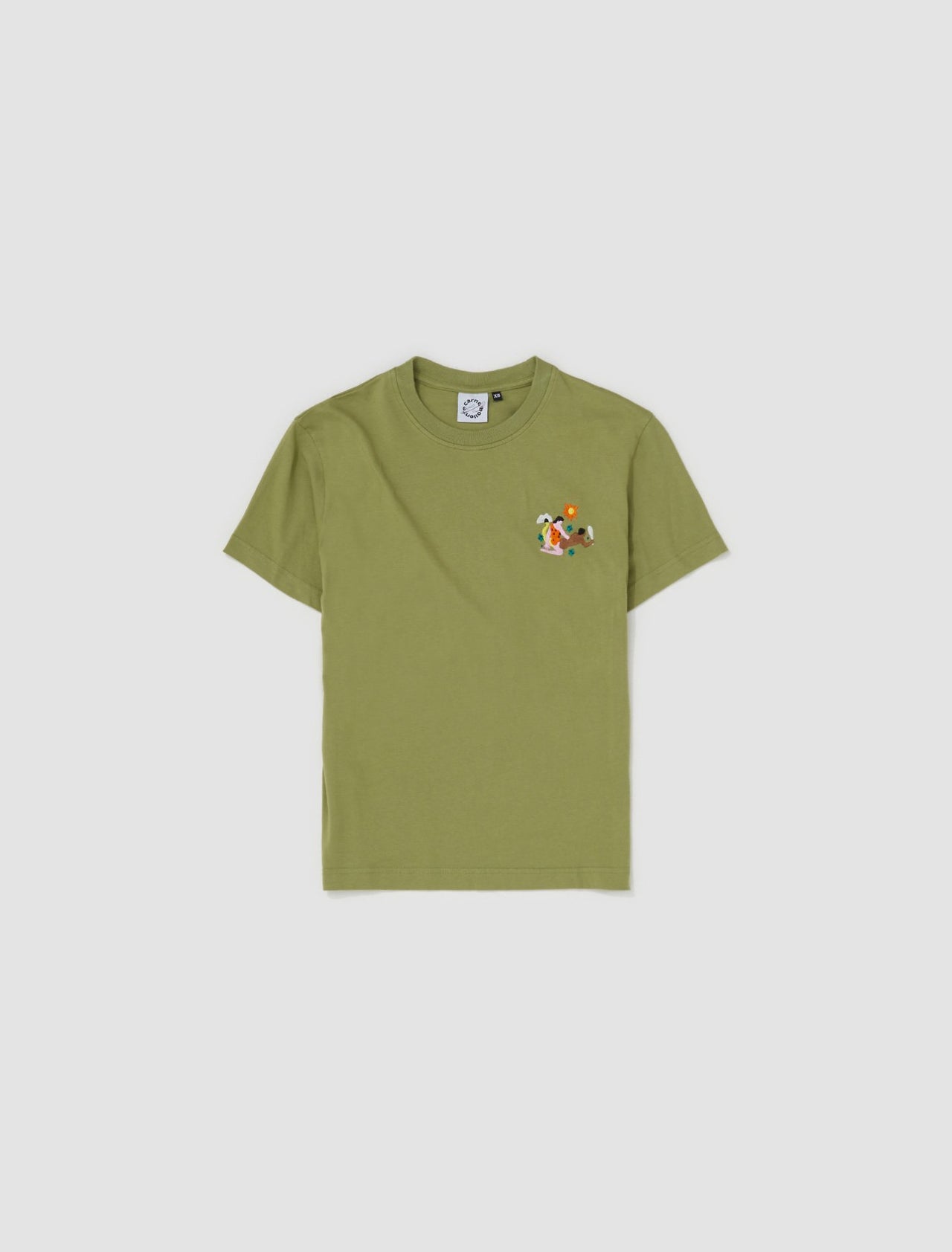 Yabba-Dabba-Do Me T-Shirt in Khaki