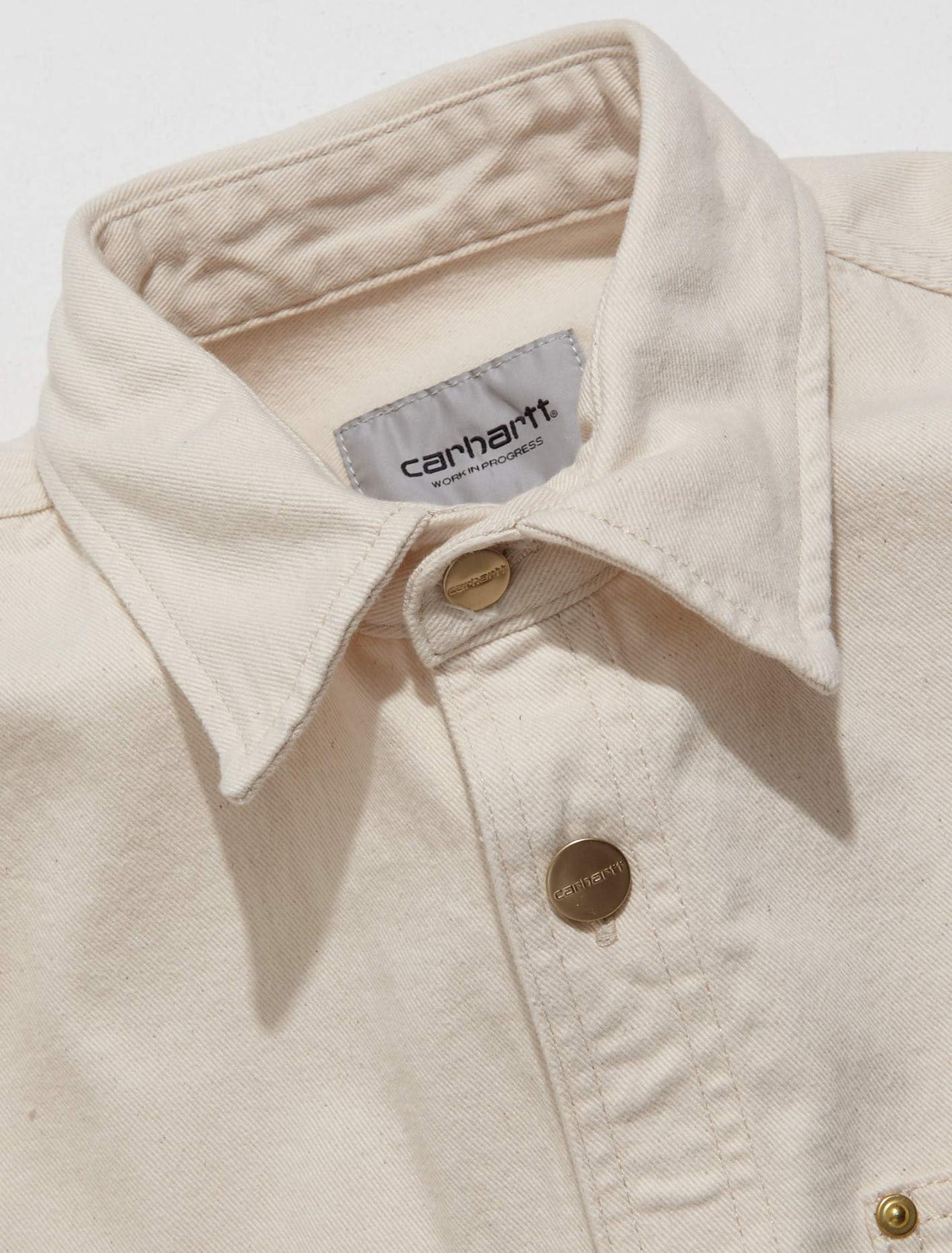 Derby Shirt Jacket in Natural