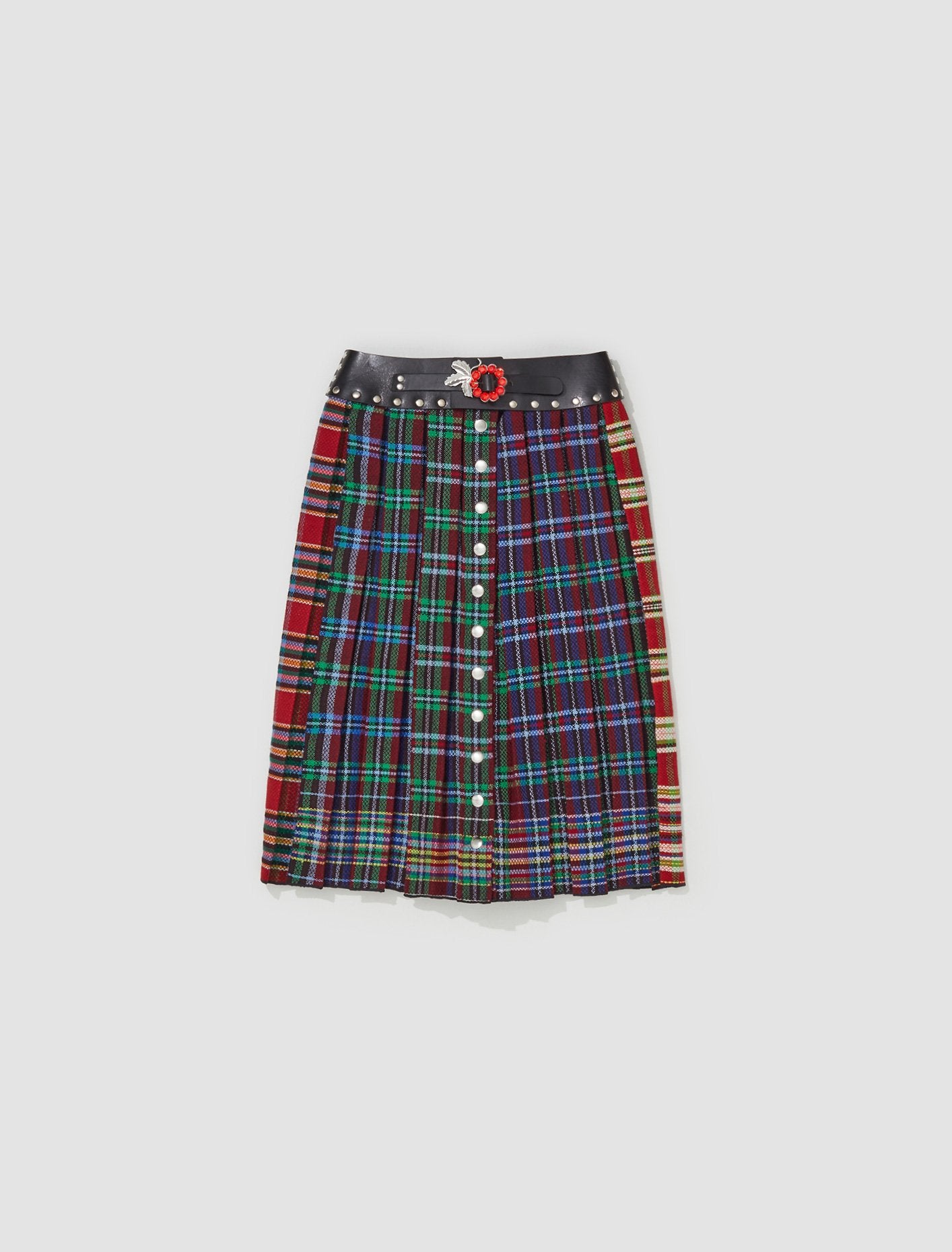 Chopova Lowena - Ellmau Midi Skirt in Red - 3178 – Voo Store